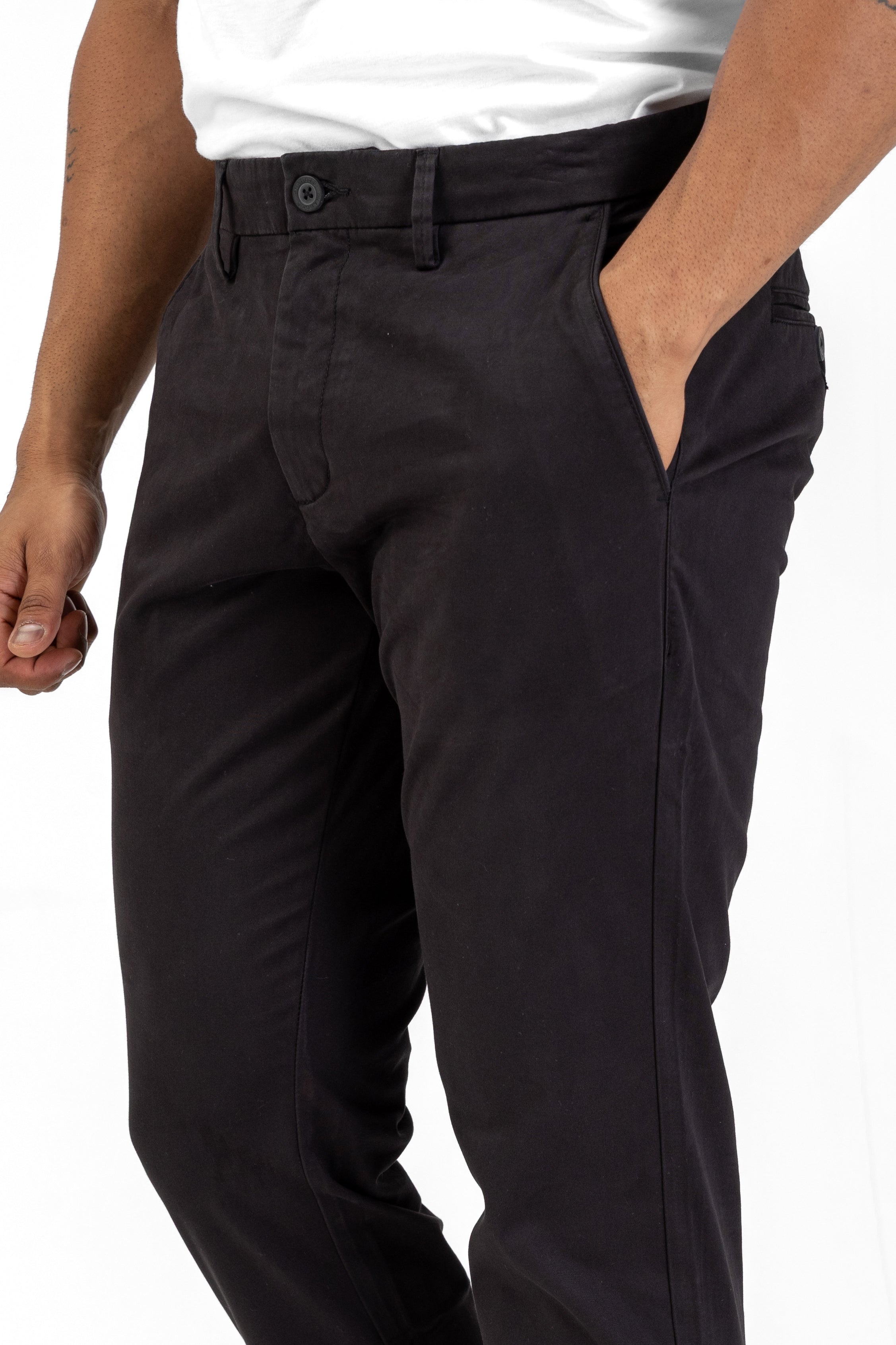 Signature Twill Pant – Black