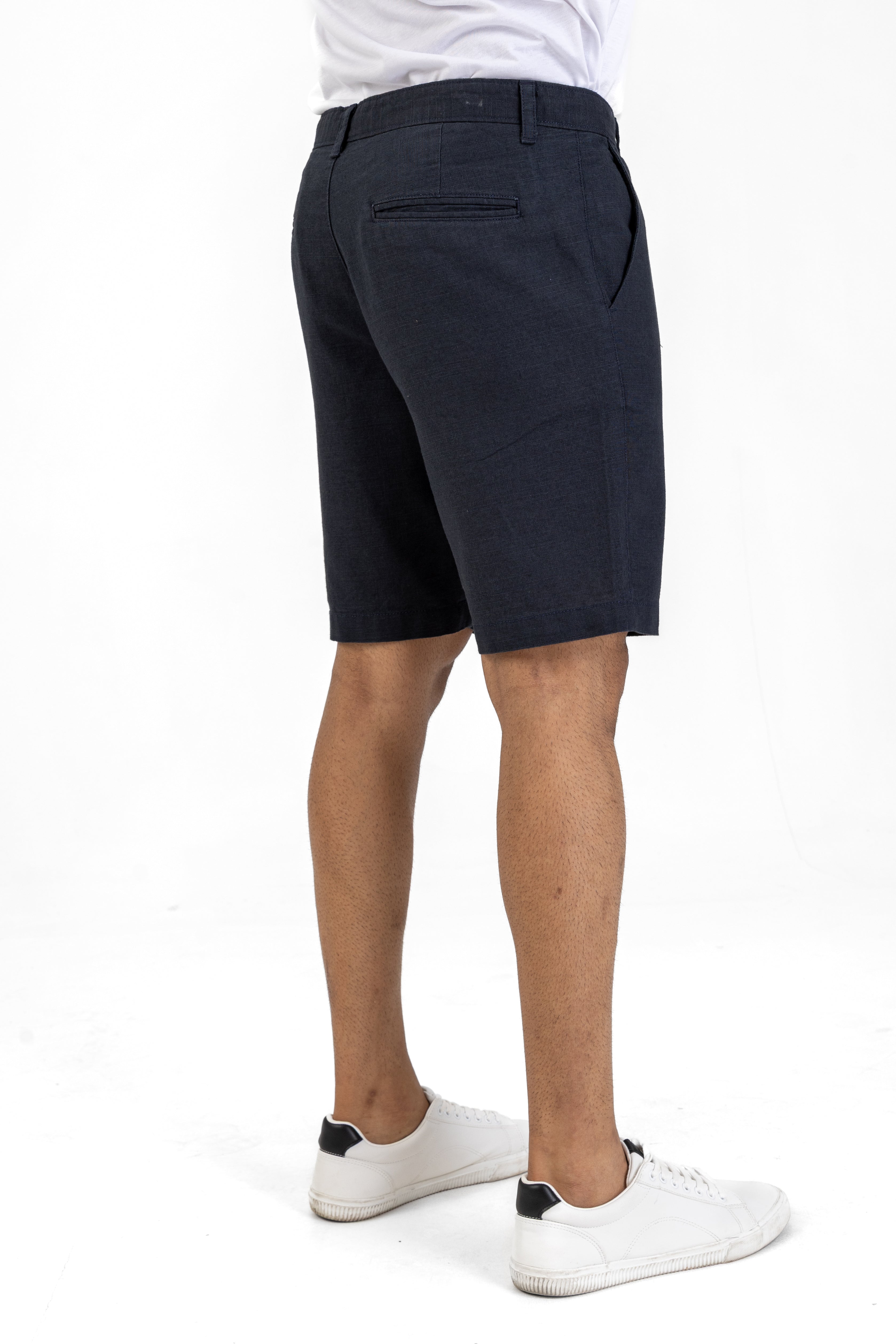 Signature Cotton Short – Dark Blue