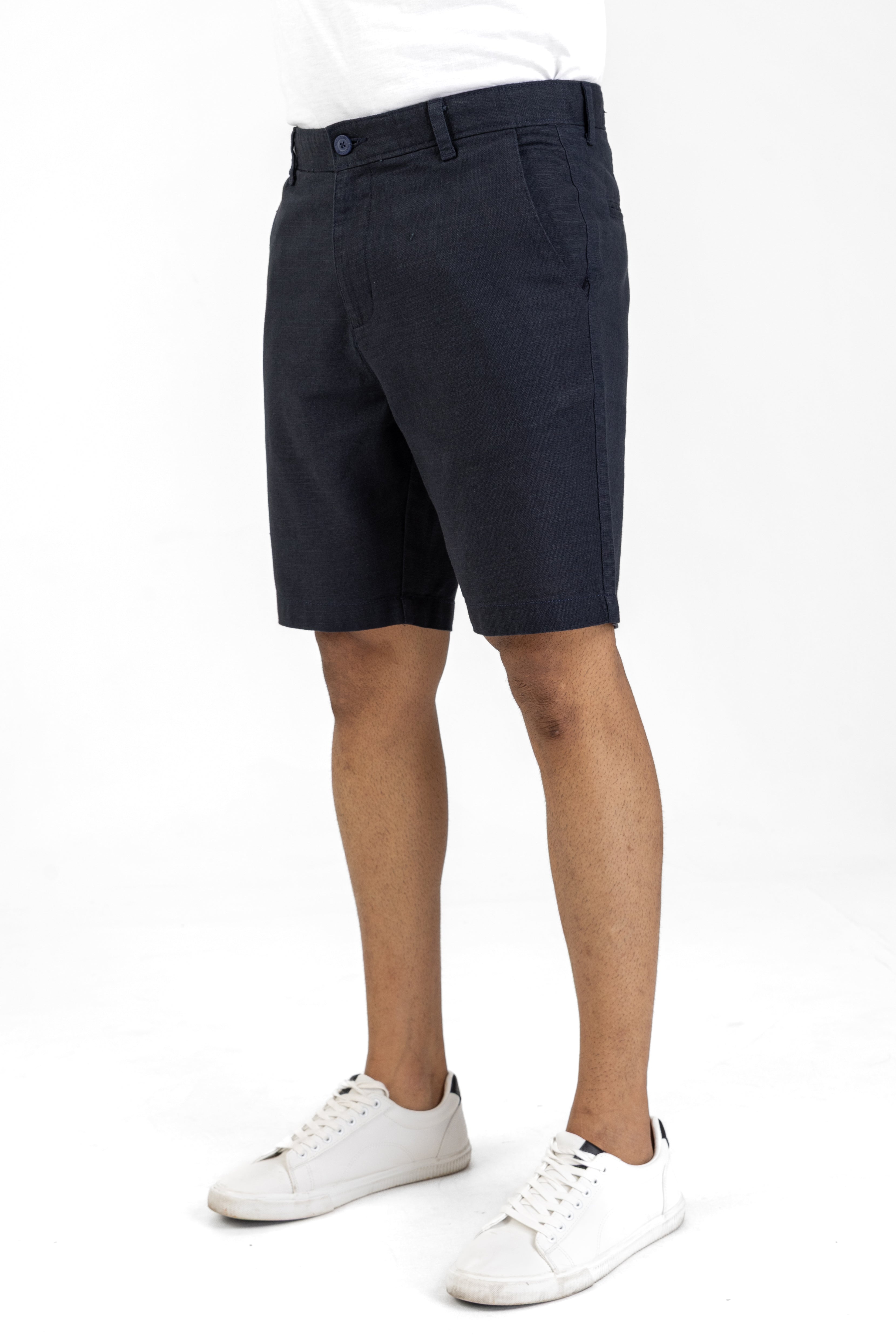 Signature Cotton Short – Dark Blue
