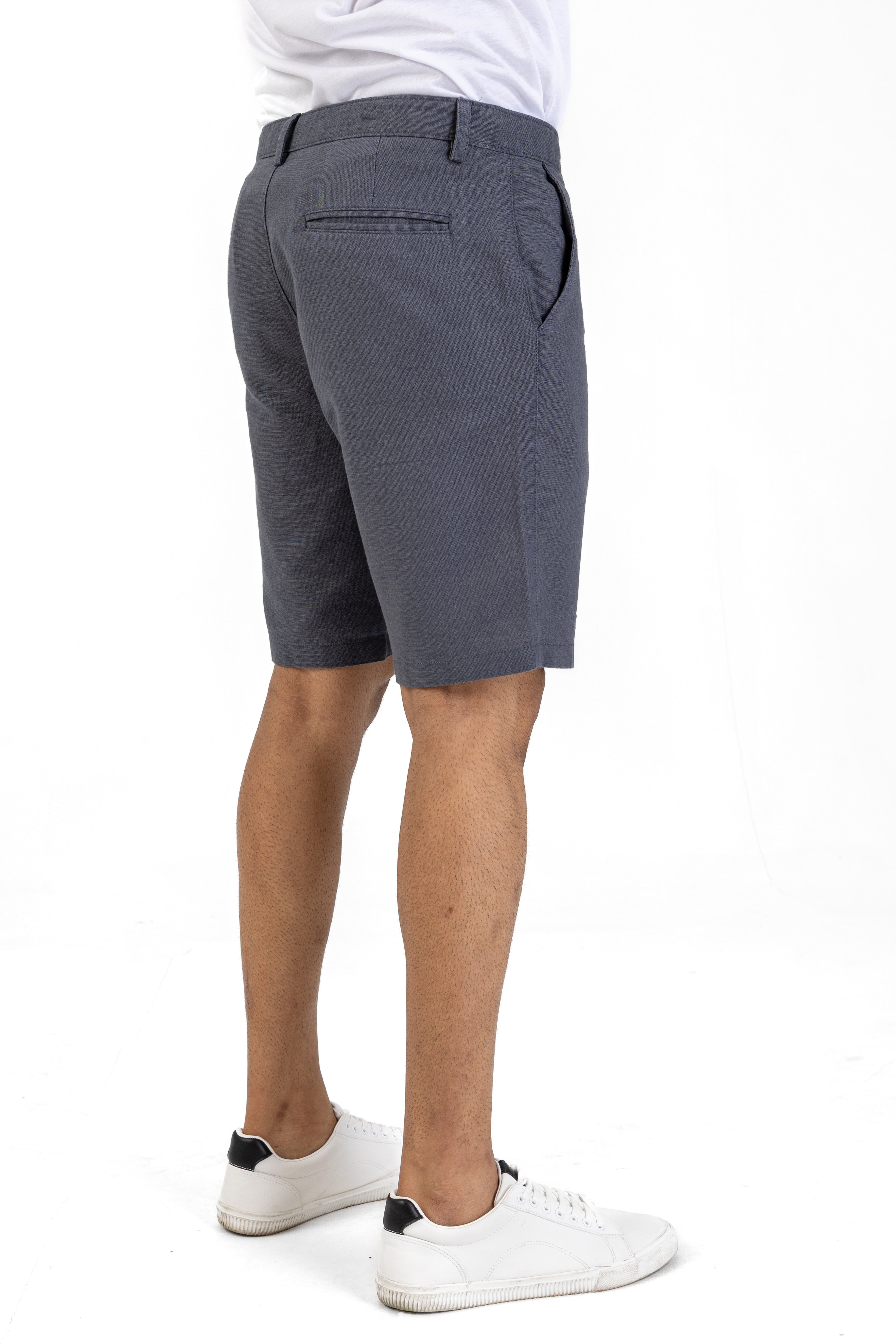 Signature Cotton Short – Dark Grey
