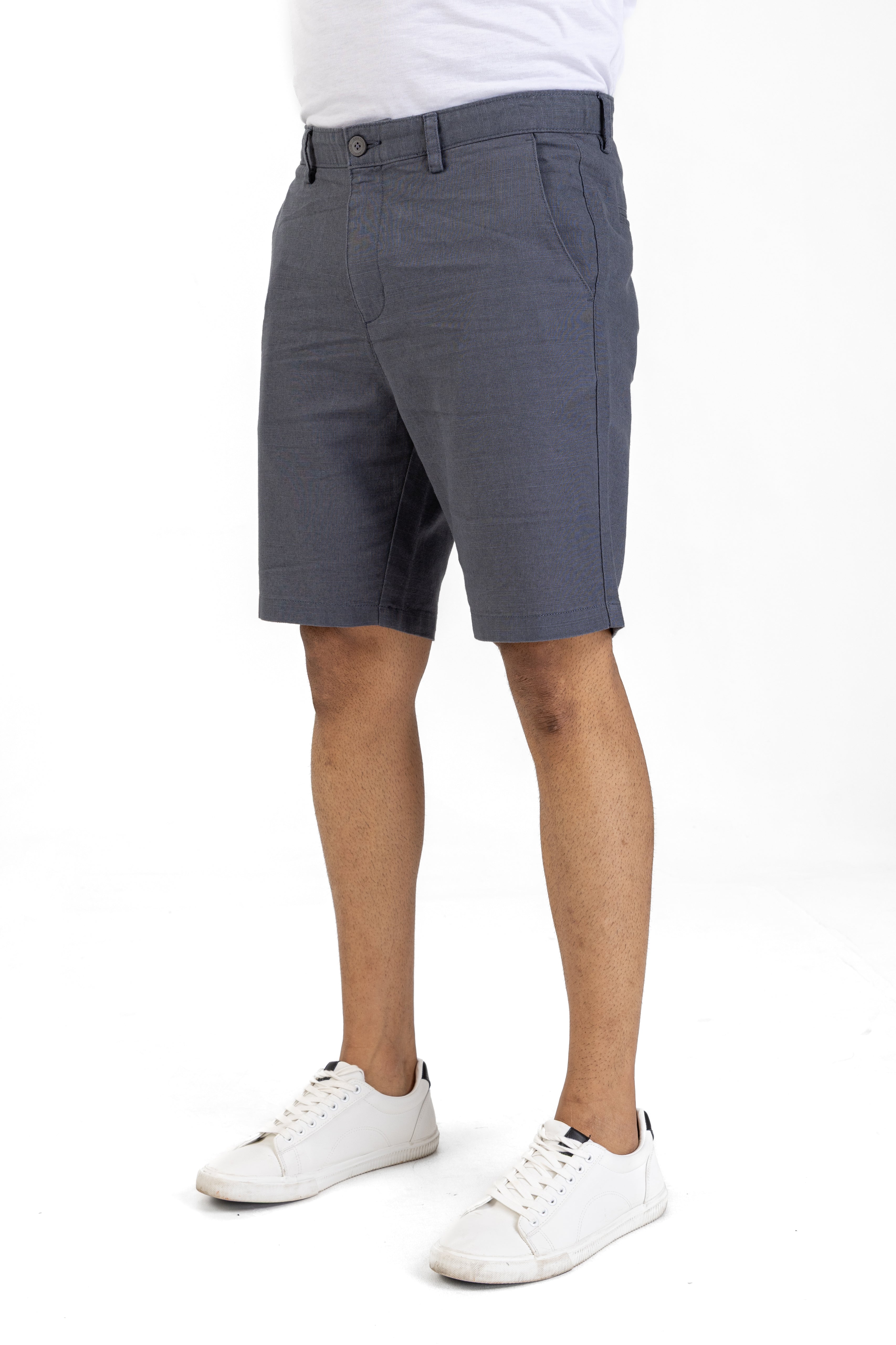 Signature Cotton Short – Dark Grey