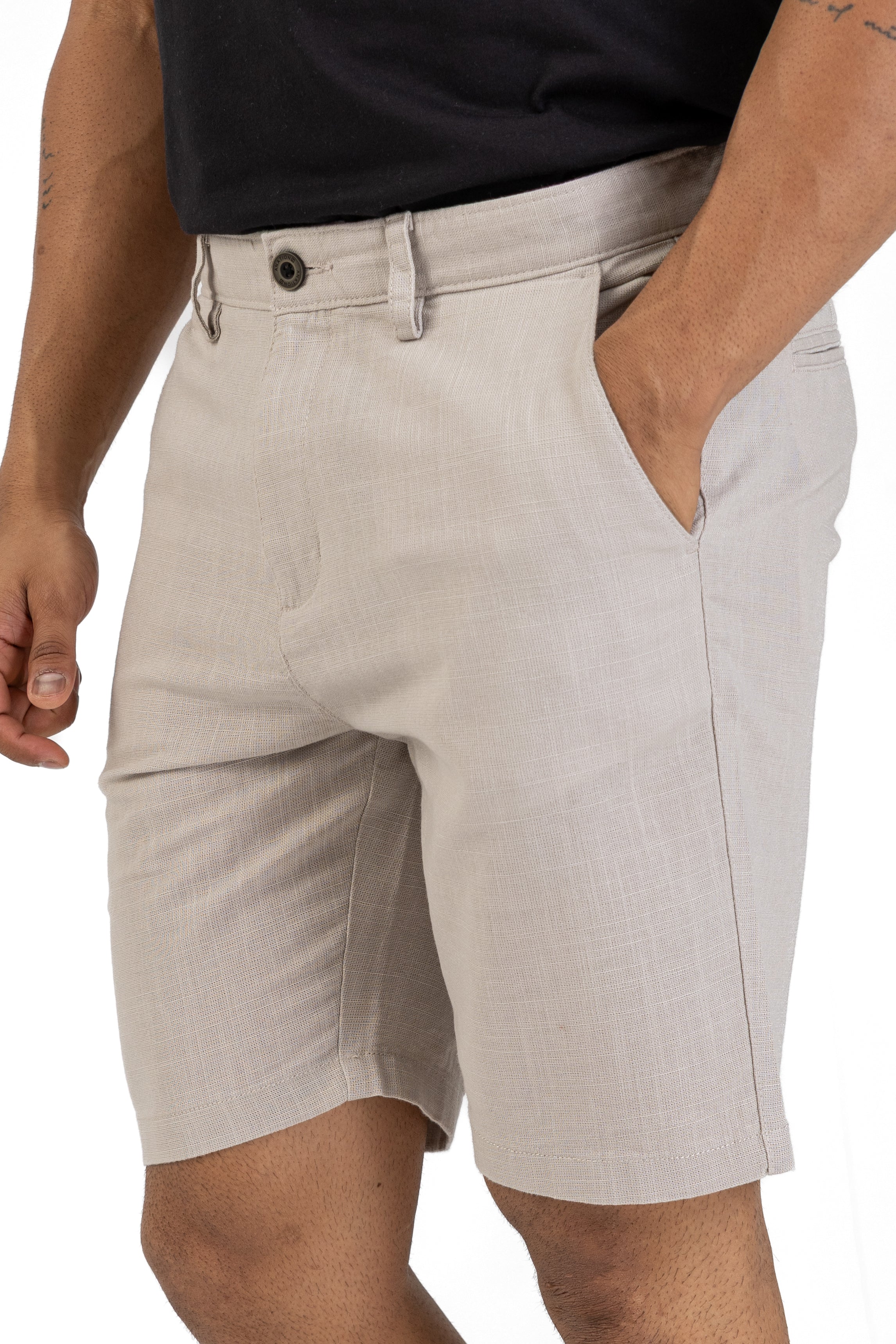Signature Cotton Short – Natural