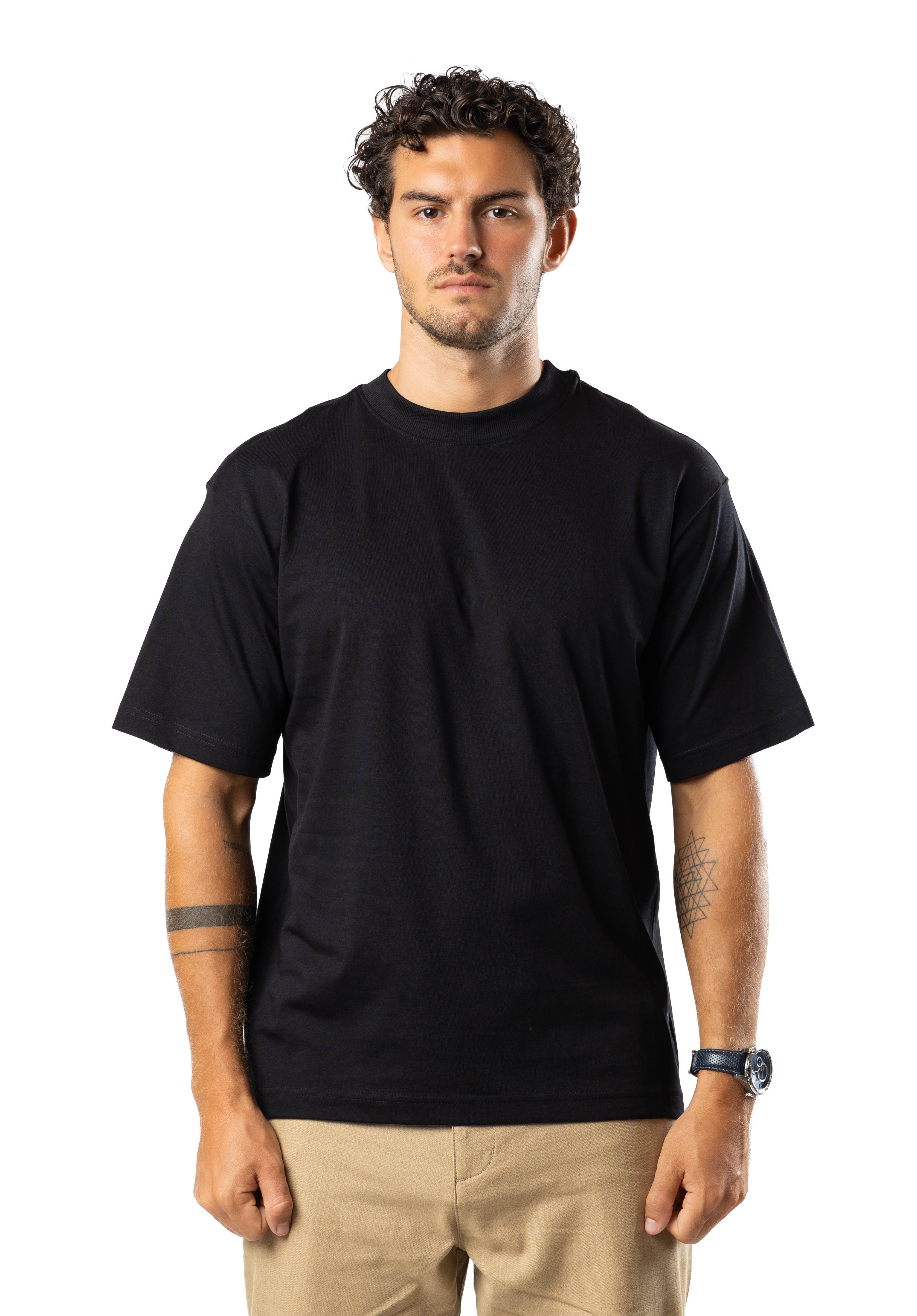 AnationZ Ice Touch Oversized Tee - Midnight Onyx Sri Lanka