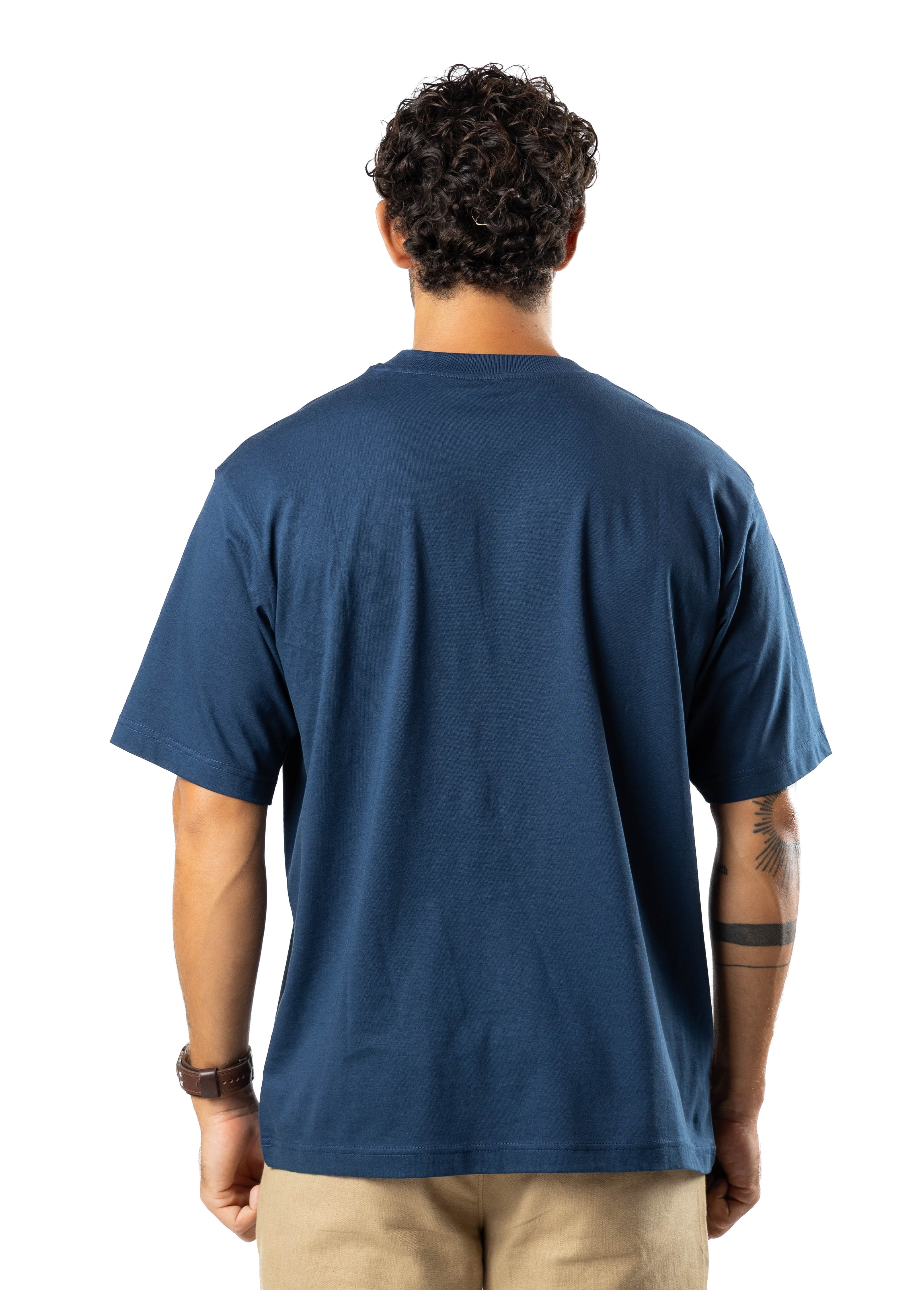 Men’s Ice Touch™ Oversized T-Shirt Deep Blue | AnationZ