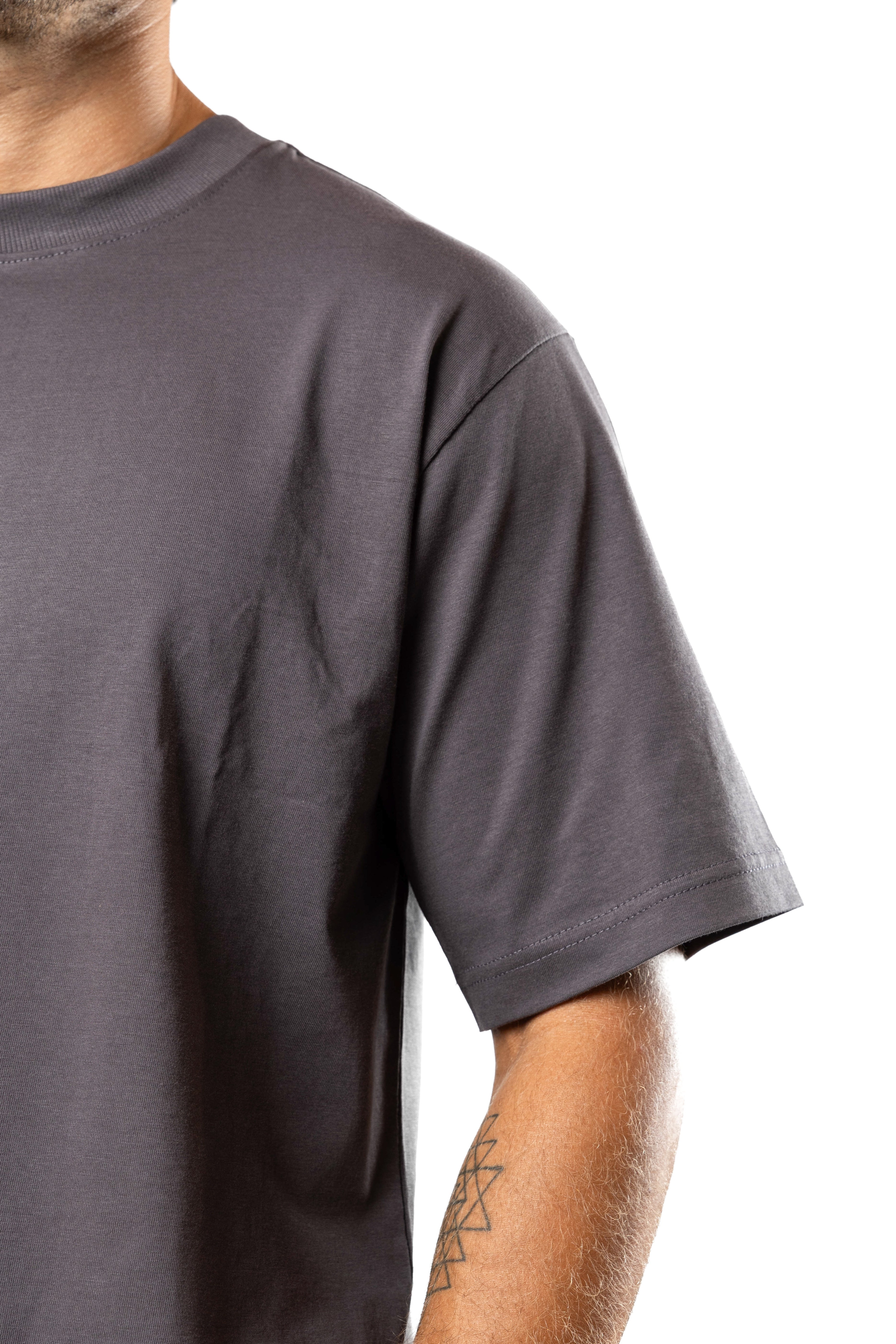 Men’s Ice Touch™ Oversized T-Shirt Slate Grey | AnationZ