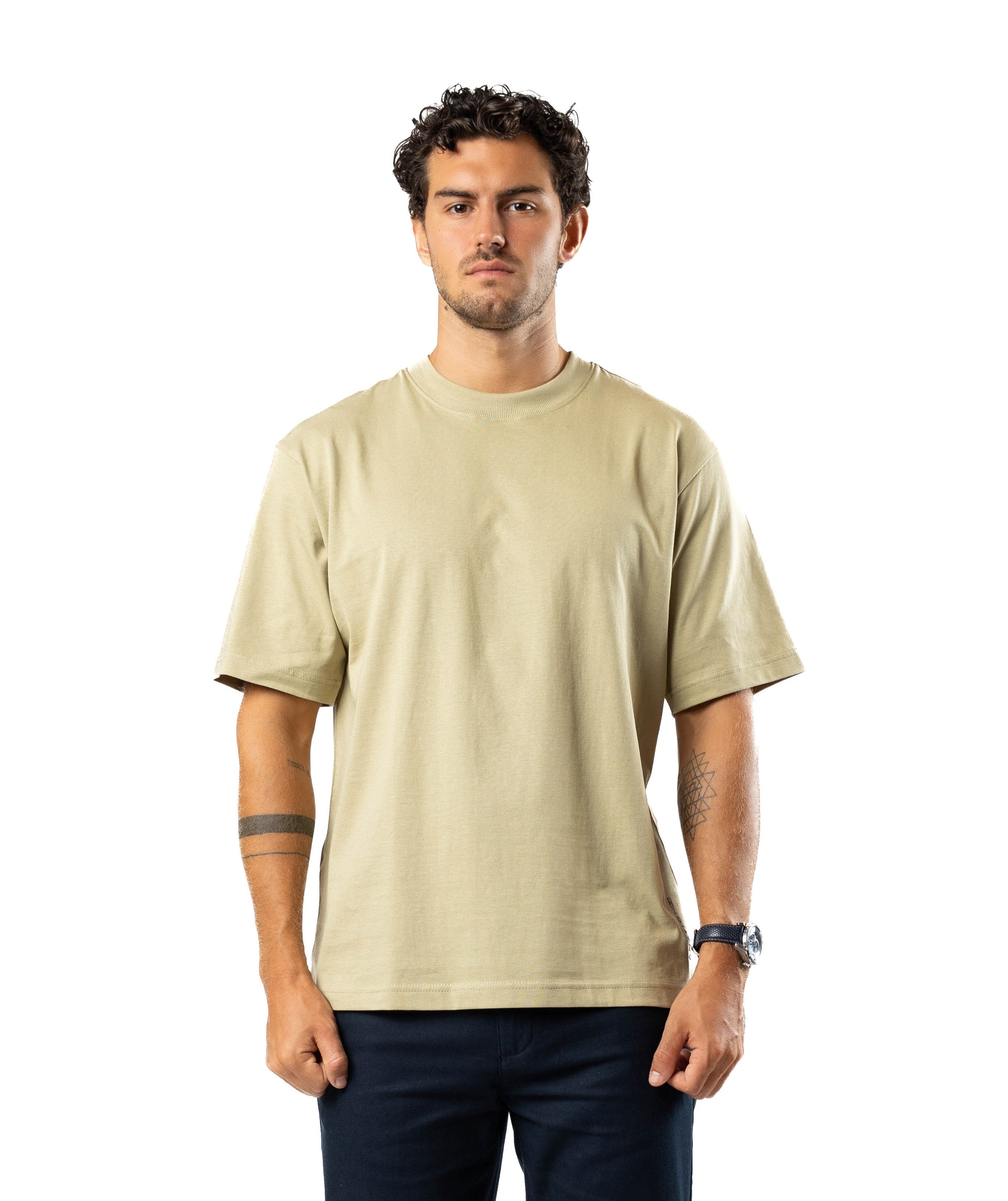 Men’s Ice Touch™ Oversized T-Shirt Pistachio | AnationZ