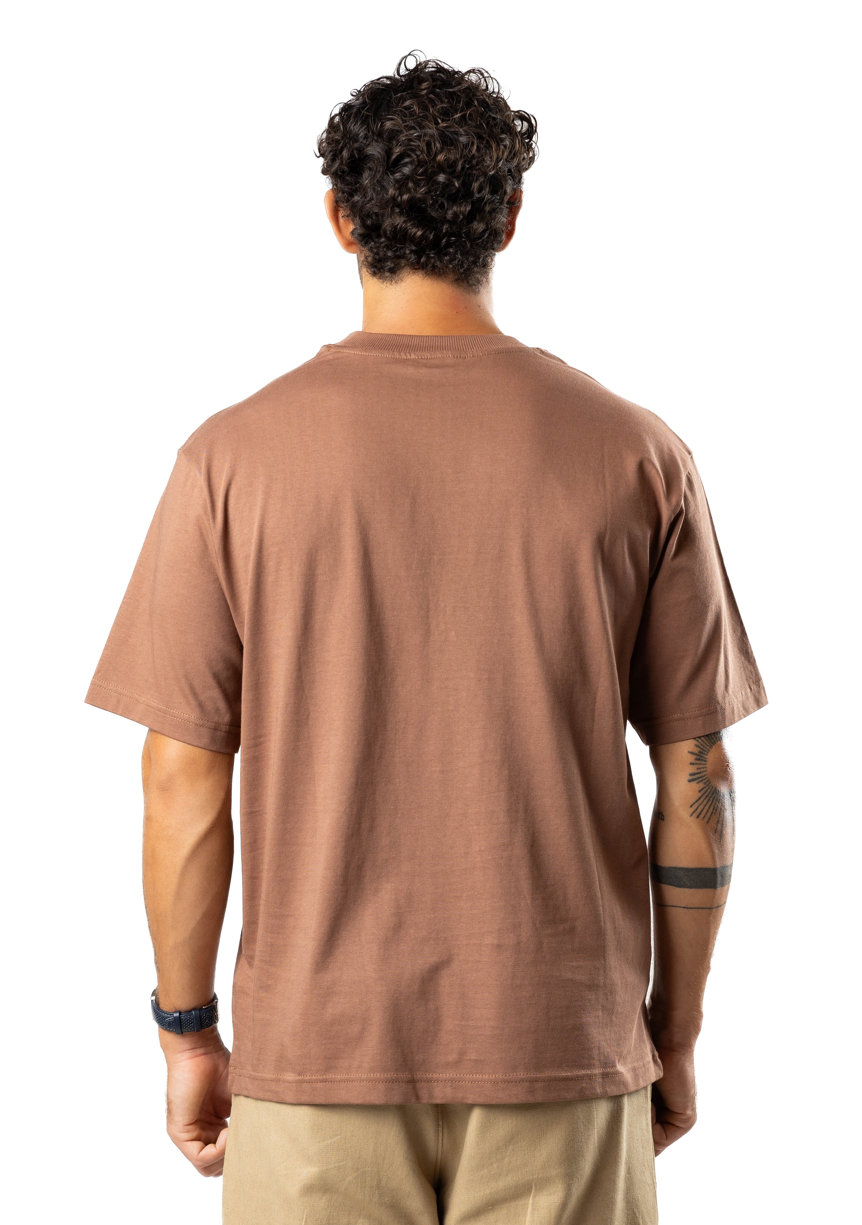 Men’s Ice Touch™ Oversized T-Shirt Latte | AnationZ
