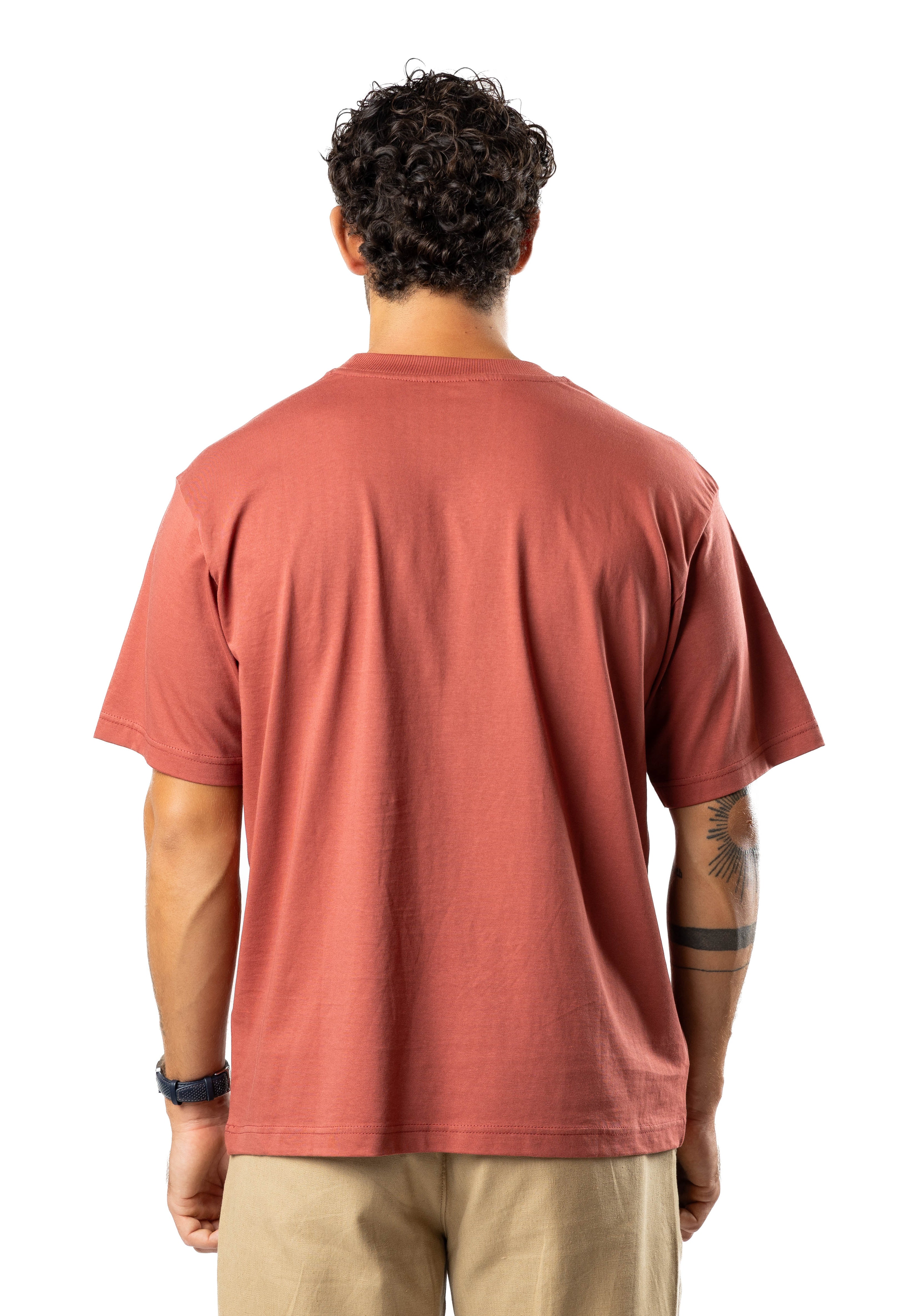 Men’s Ice Touch™ Oversized T-Shirt Coral | AnationZ