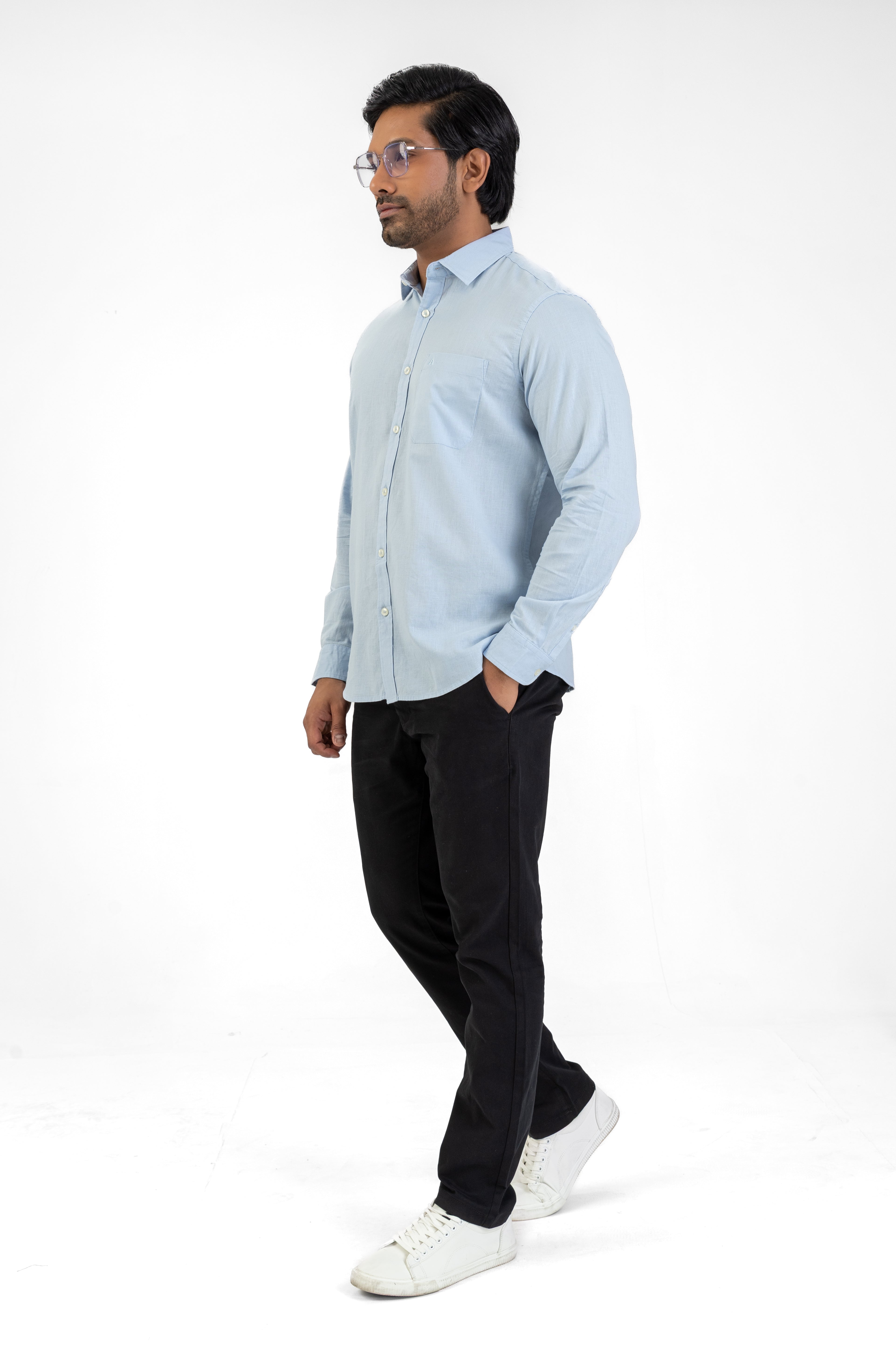 AnationZ Heritage Linen Long Sleeve Shirt - Sri Lanka