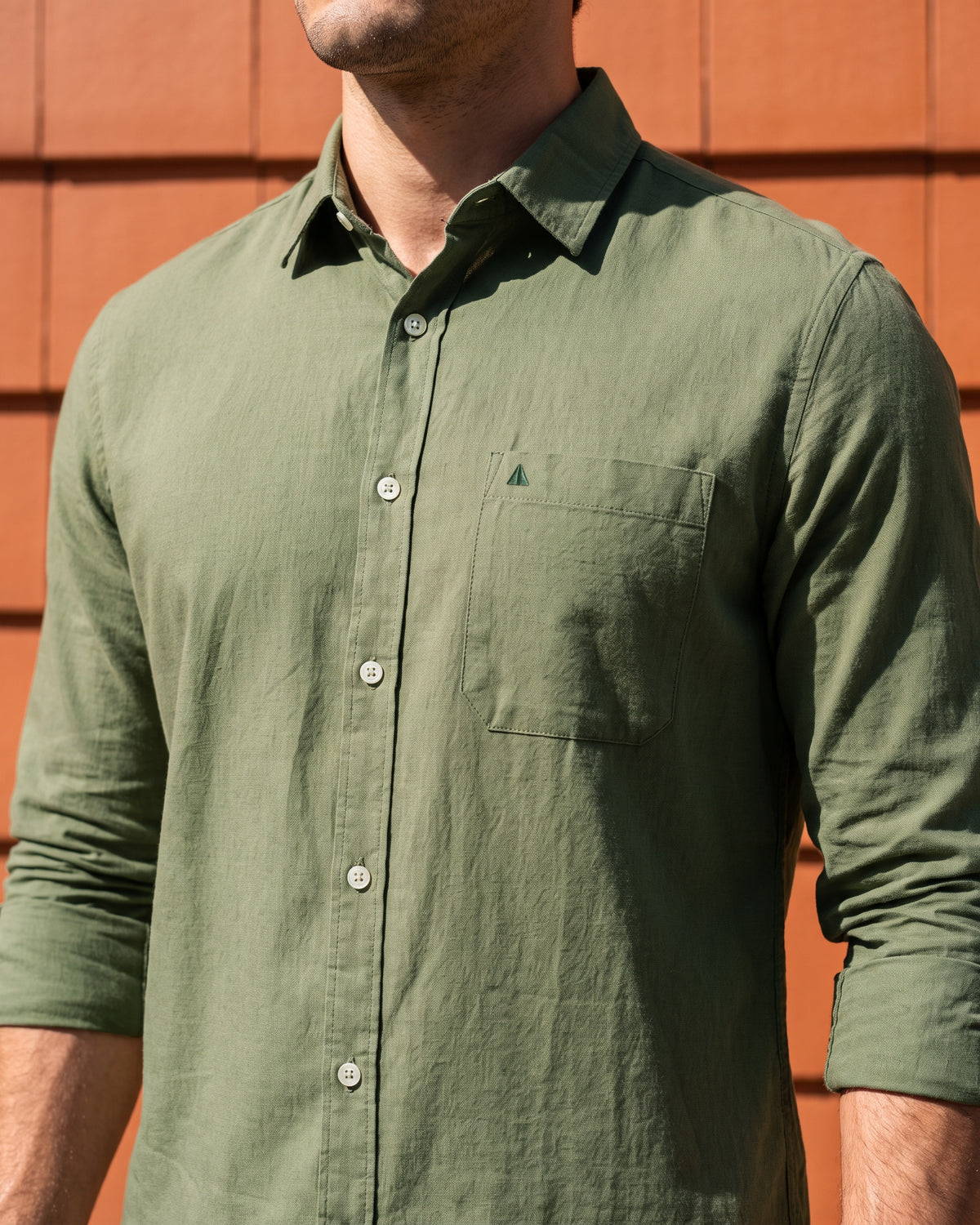 AnationZ Heritage Linen Long Sleeve Shirt - Sri Lanka