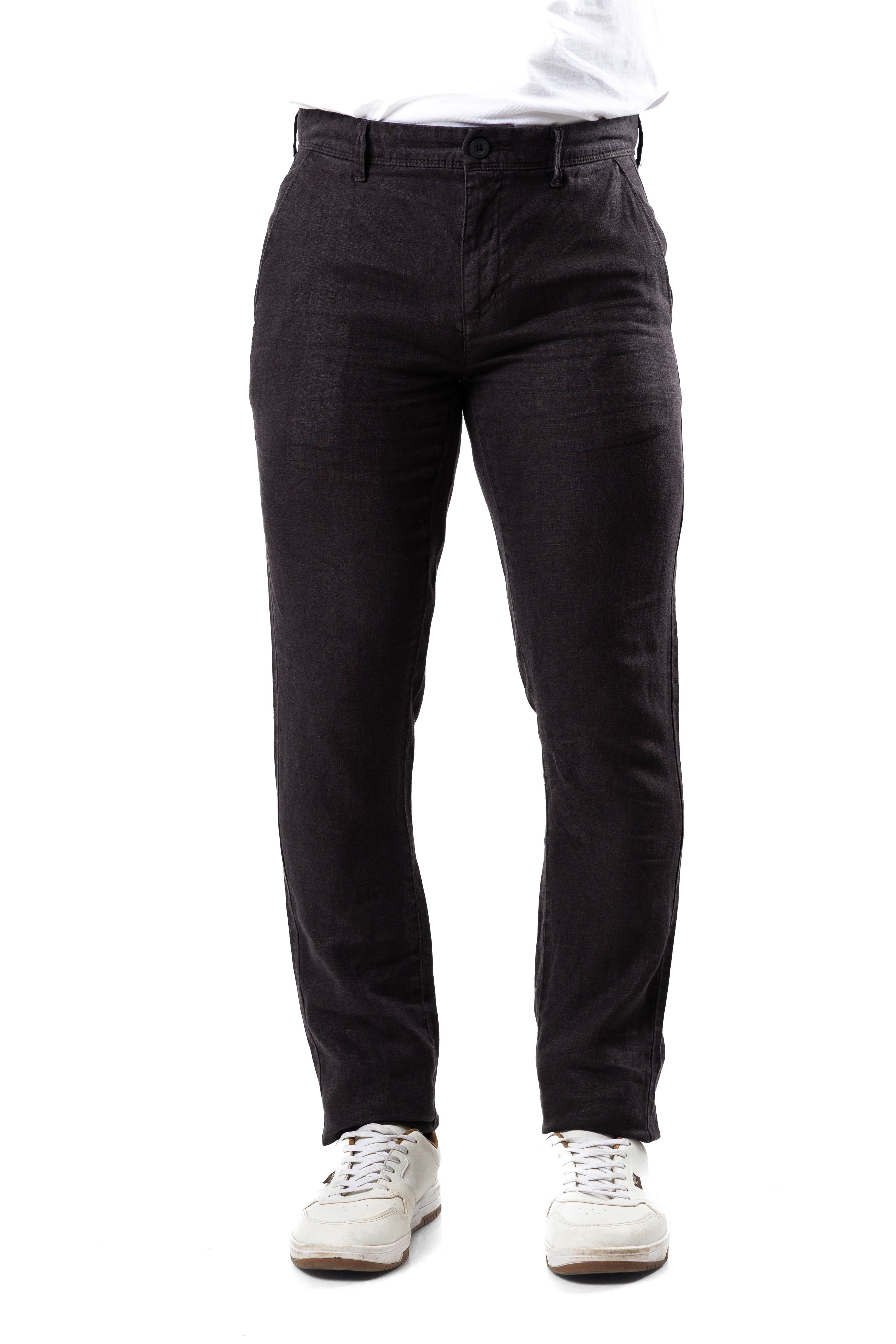 AnationZ Luxe Linen Pant - Chocolate Sri Lanka