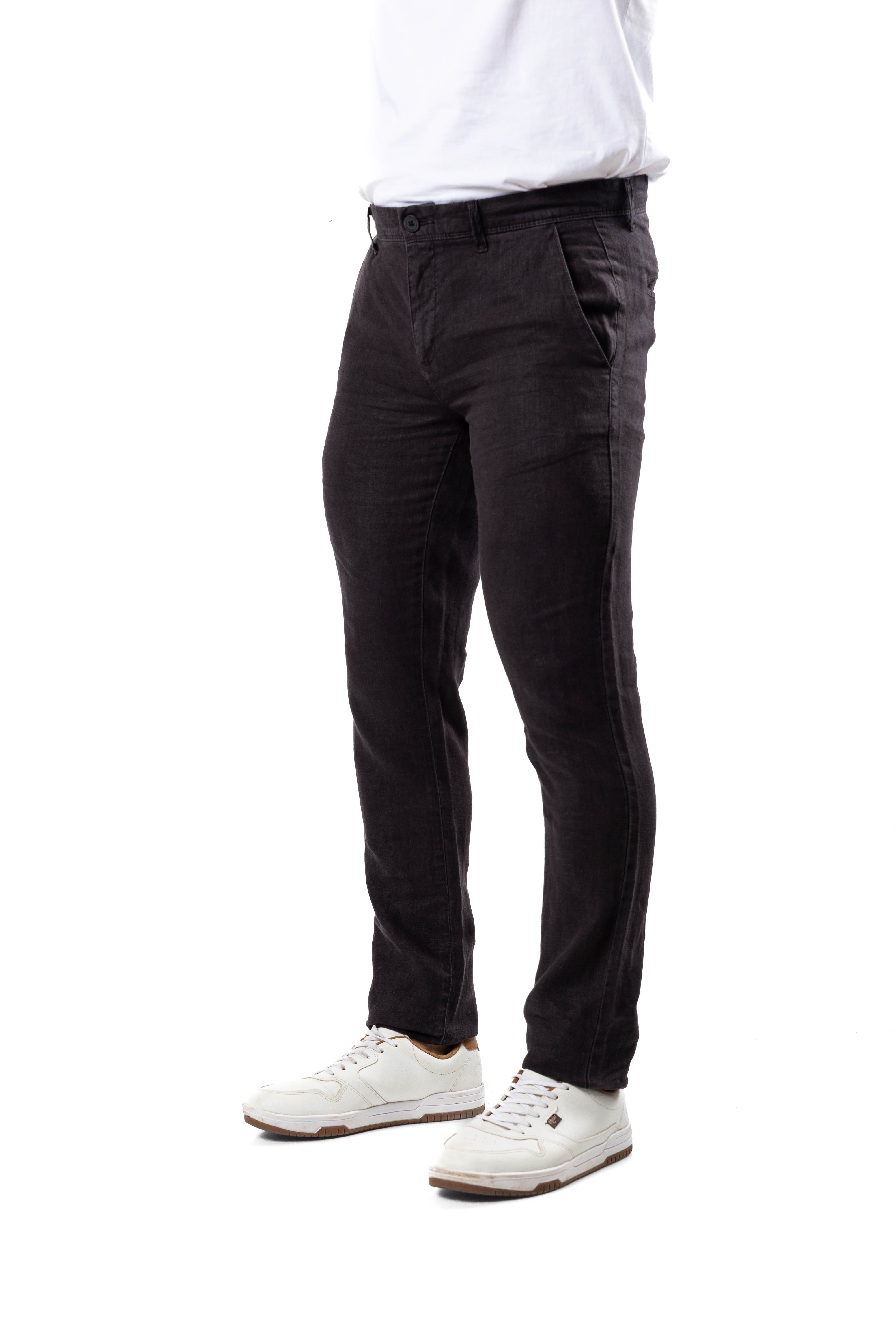 AnationZ Luxe Linen Pant - Chocolate Sri Lanka