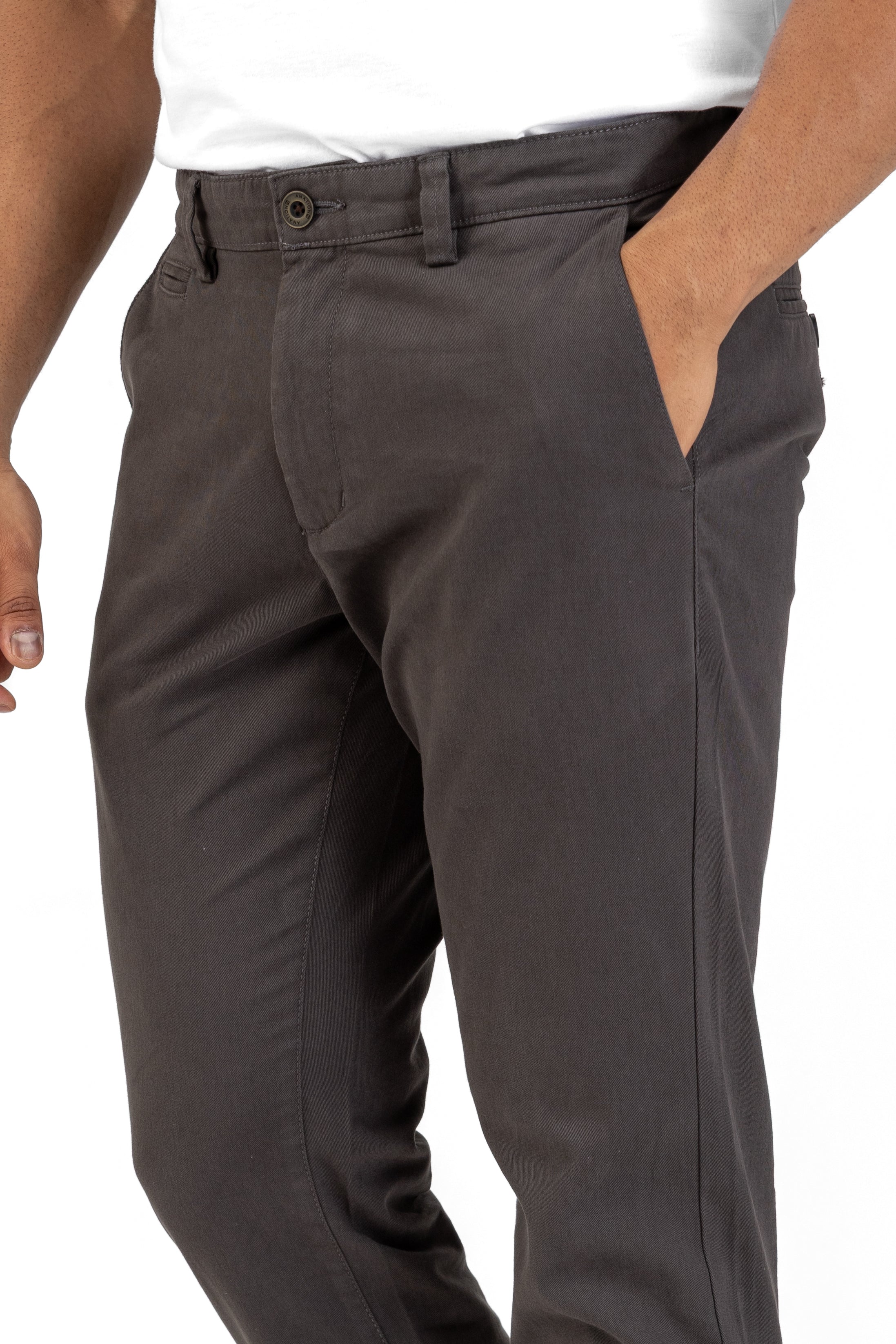 Essential Slim Fit Pant – Chocolate