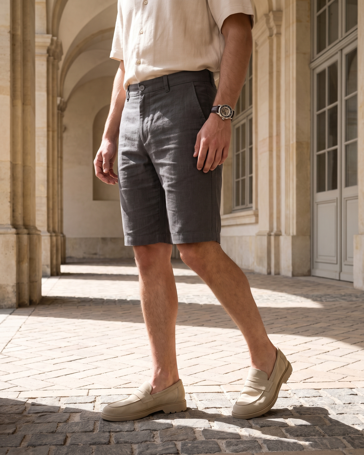 Signature Cotton Short – Midnight Onyx