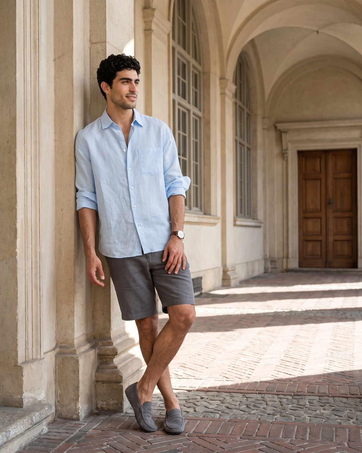 Generous Signature Cotton Short - Midnight Onyx