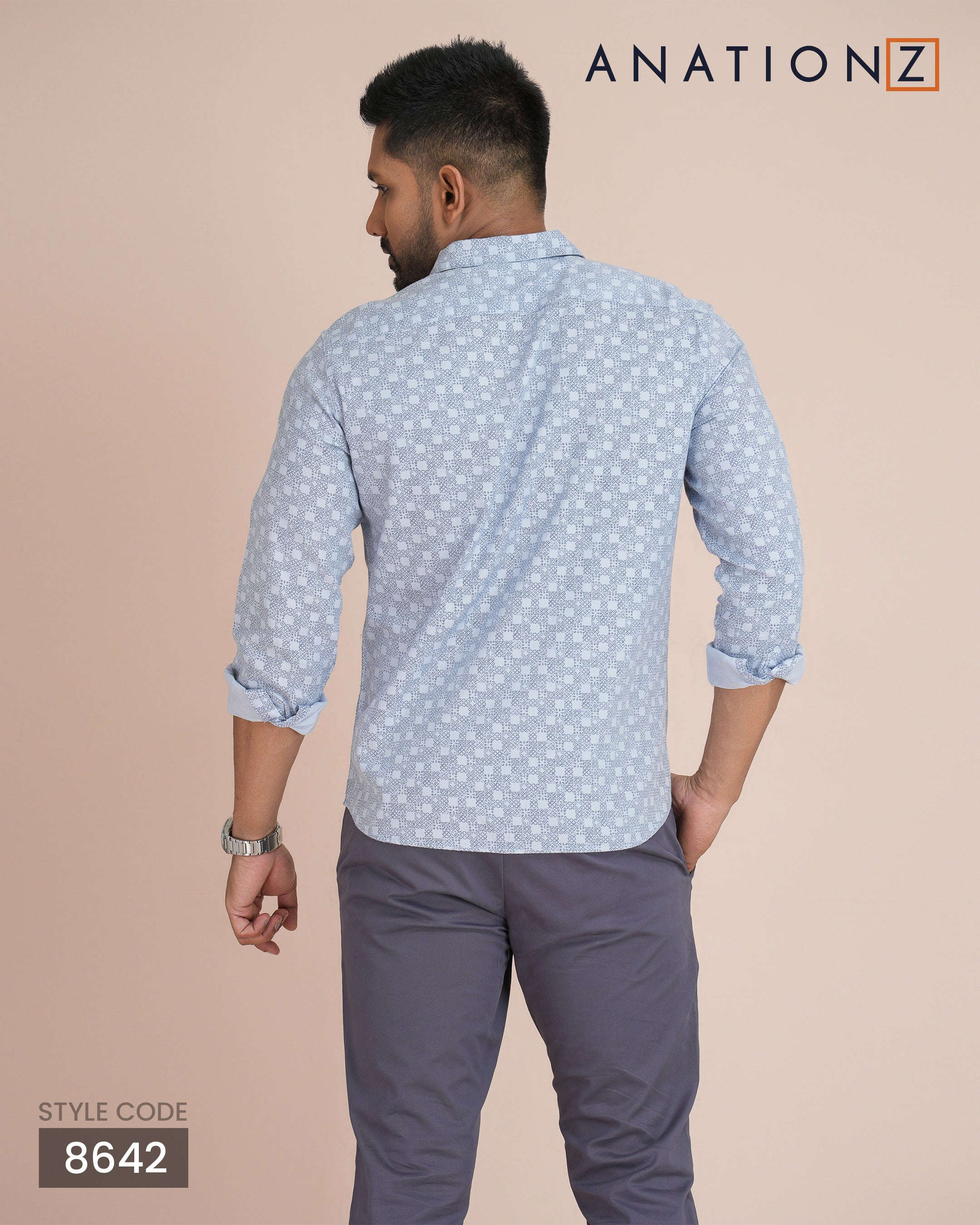 2-Ply formal Chinos - Dark Grey