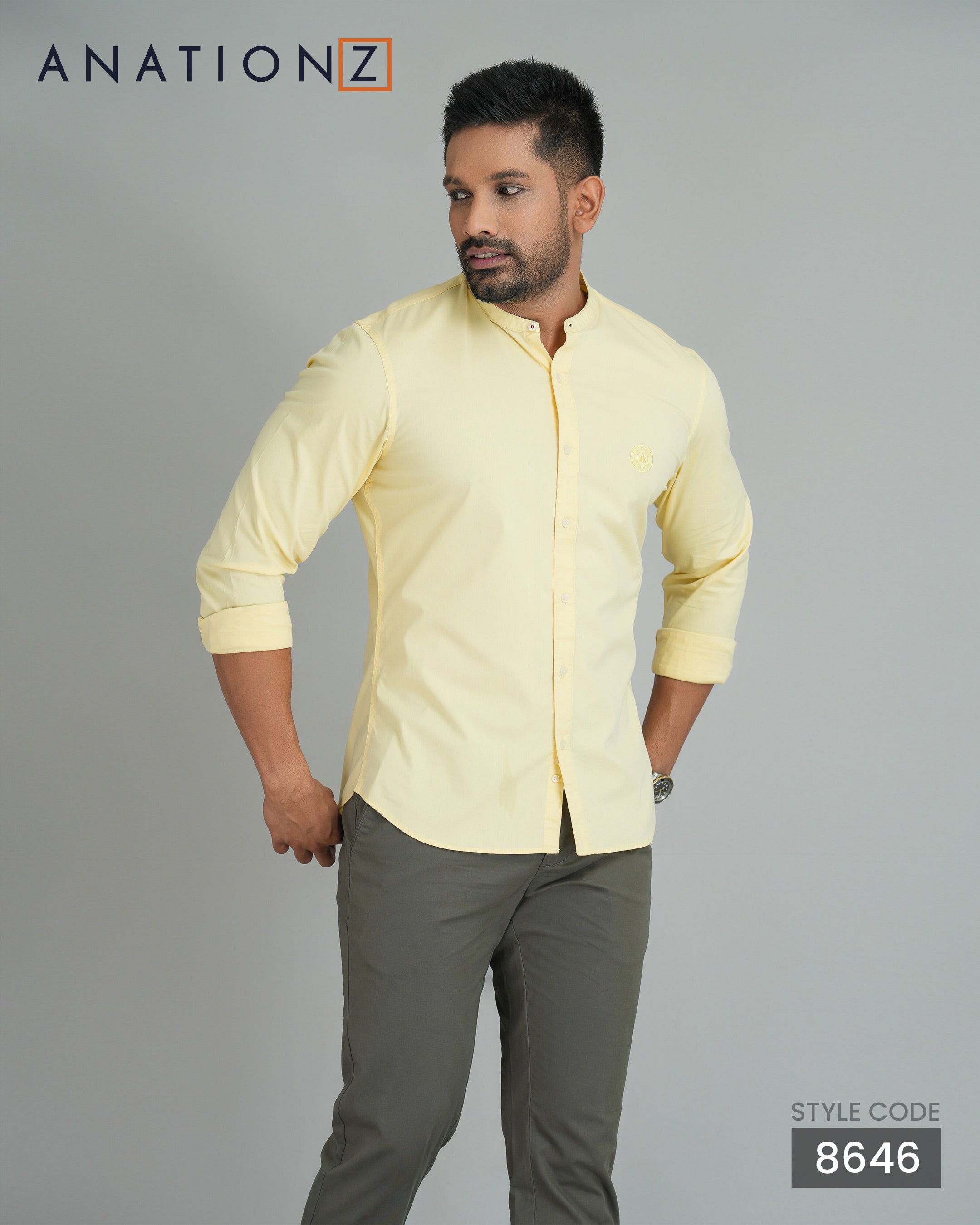 2-Ply formal Chinos - Olive