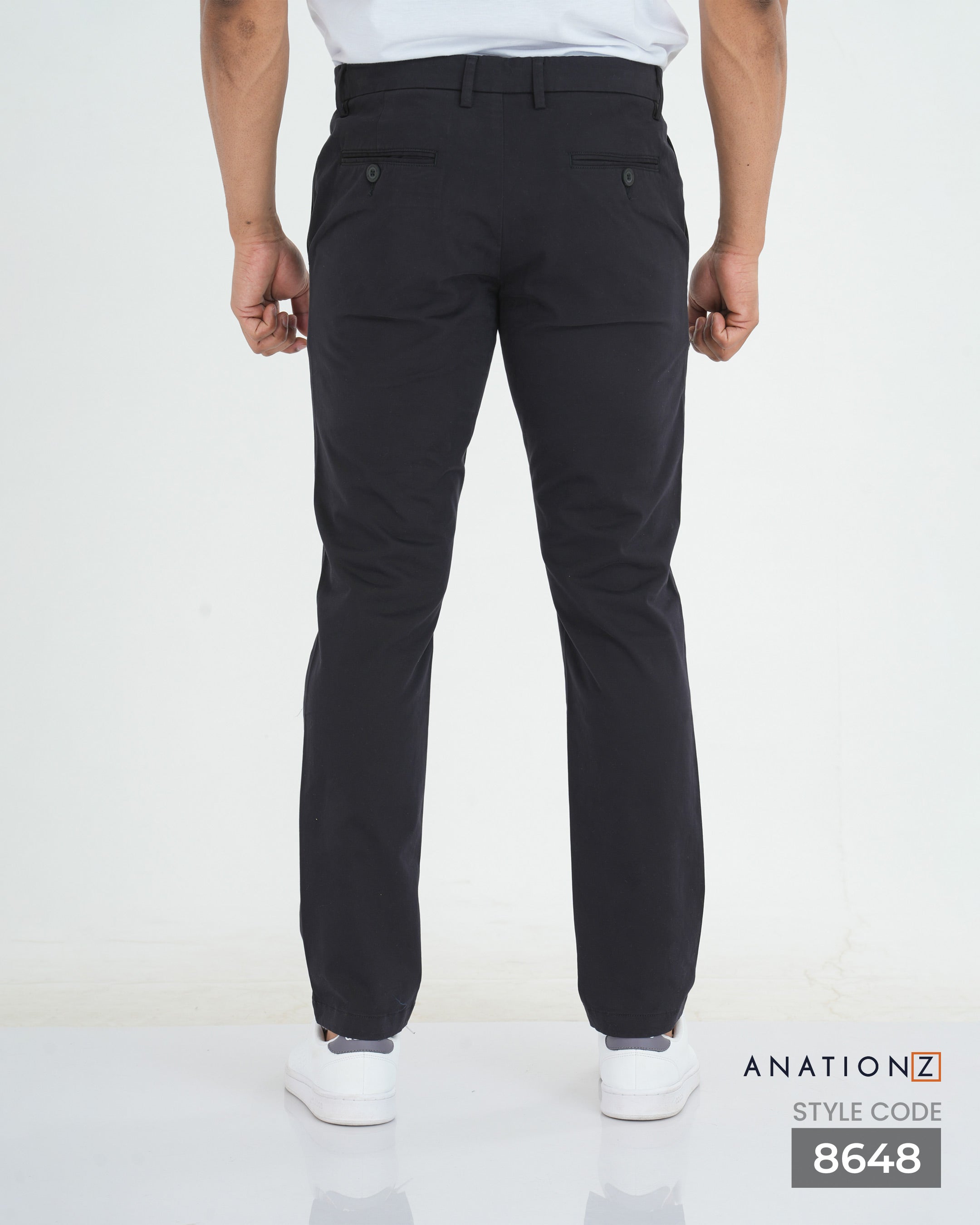 2-Ply formal Chinos - Black