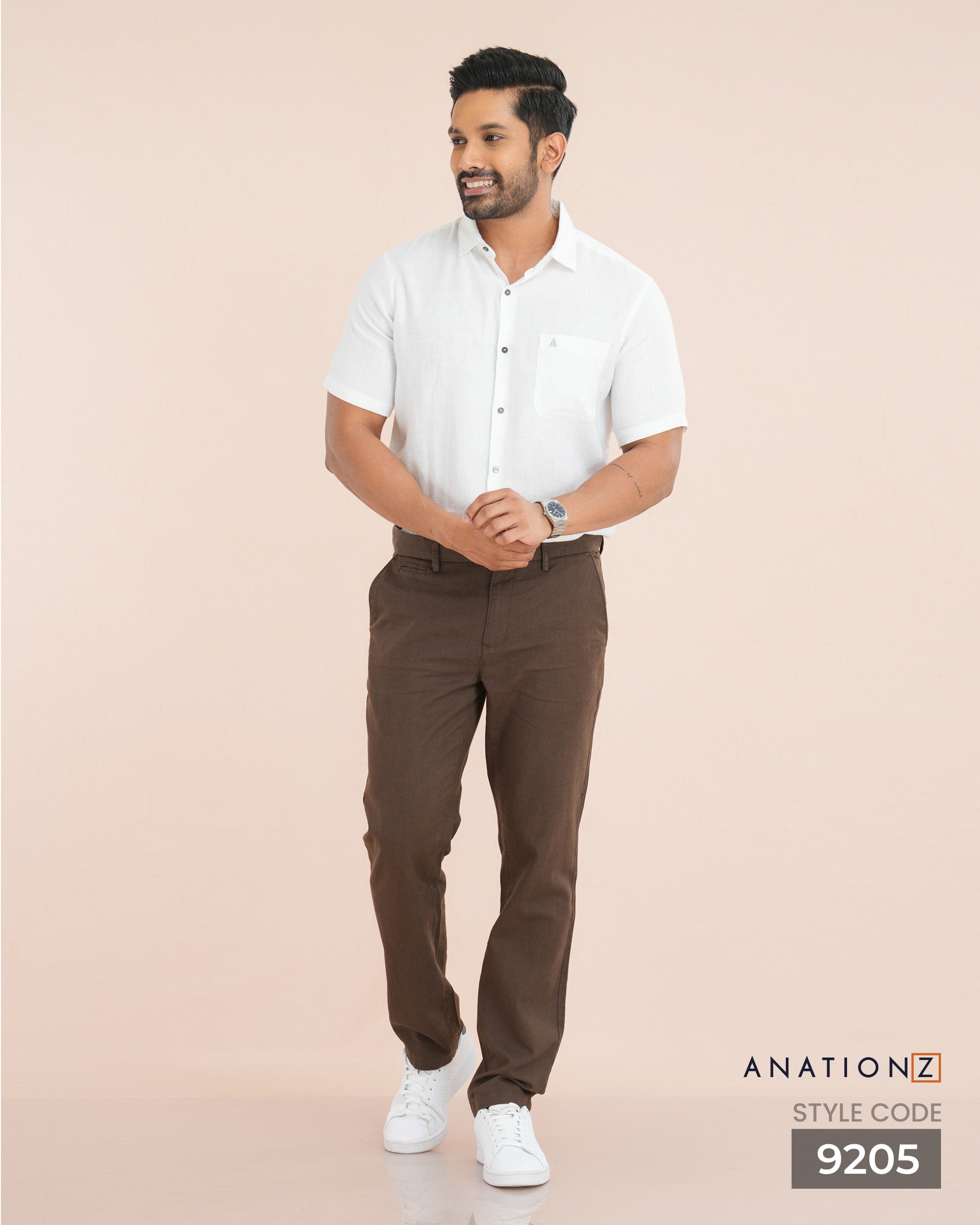 Premium Hemp Short Sleeve Shirt - White
