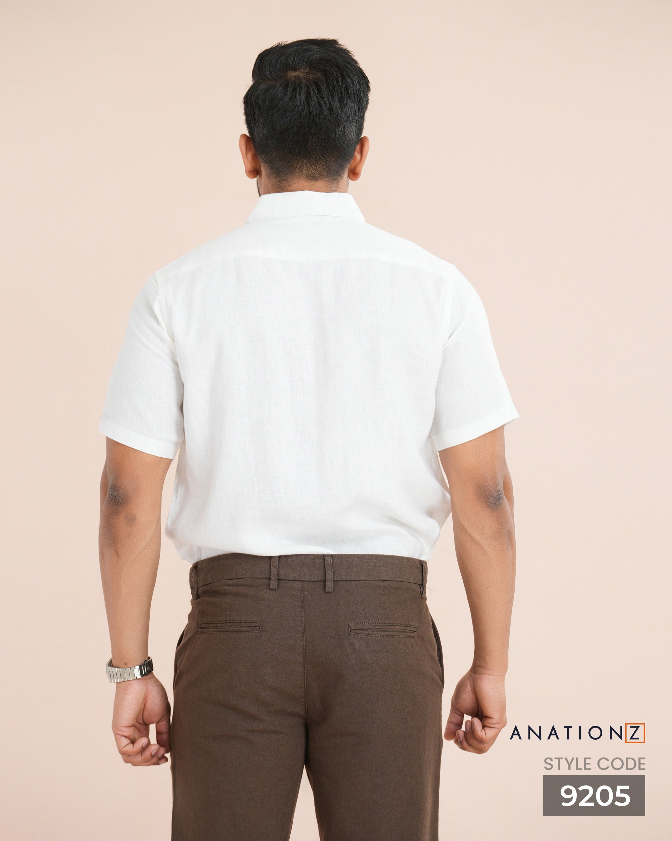 Premium Hemp Short Sleeve Shirt - White