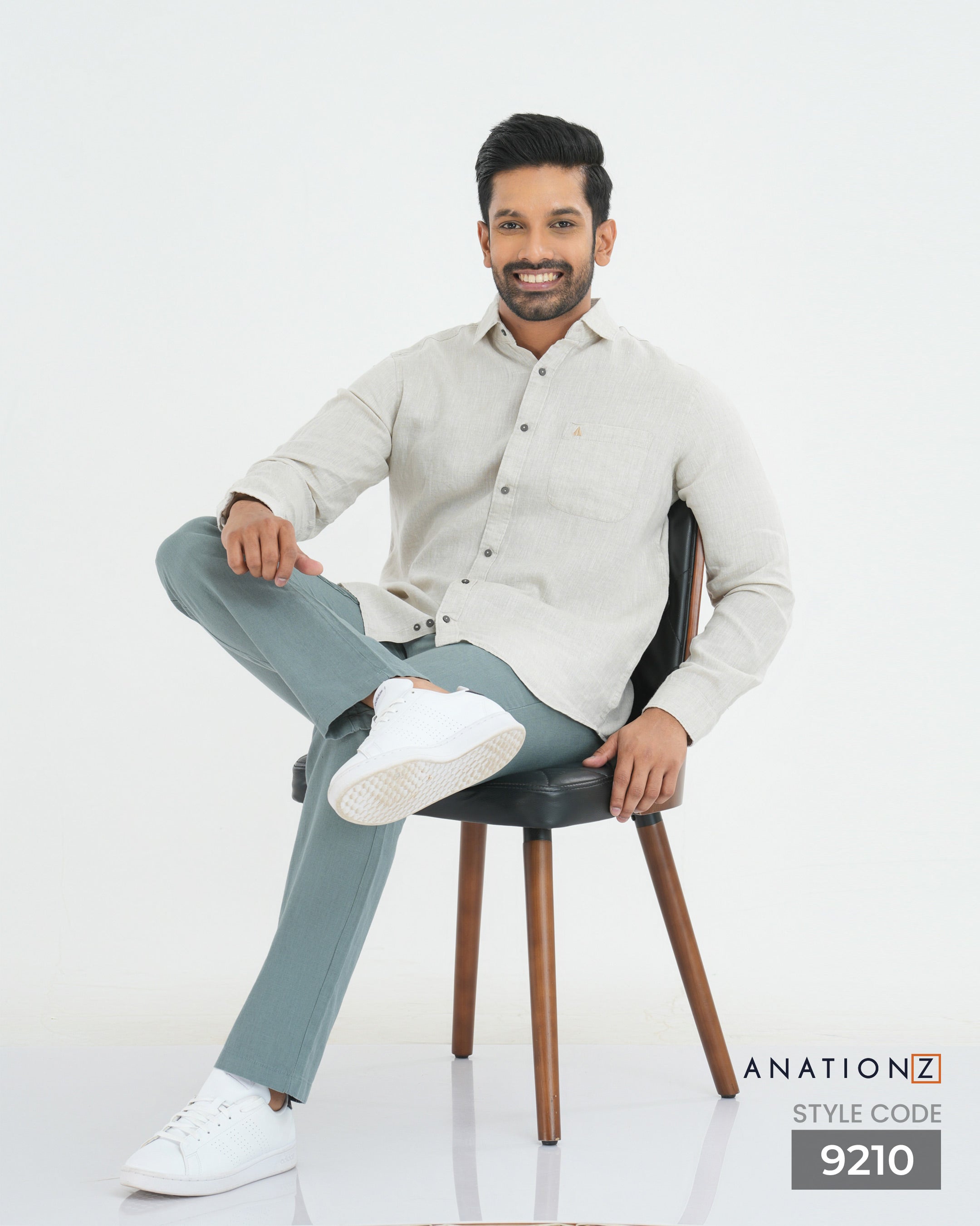 Premium Hemp Long Sleeve Shirt - Natural
