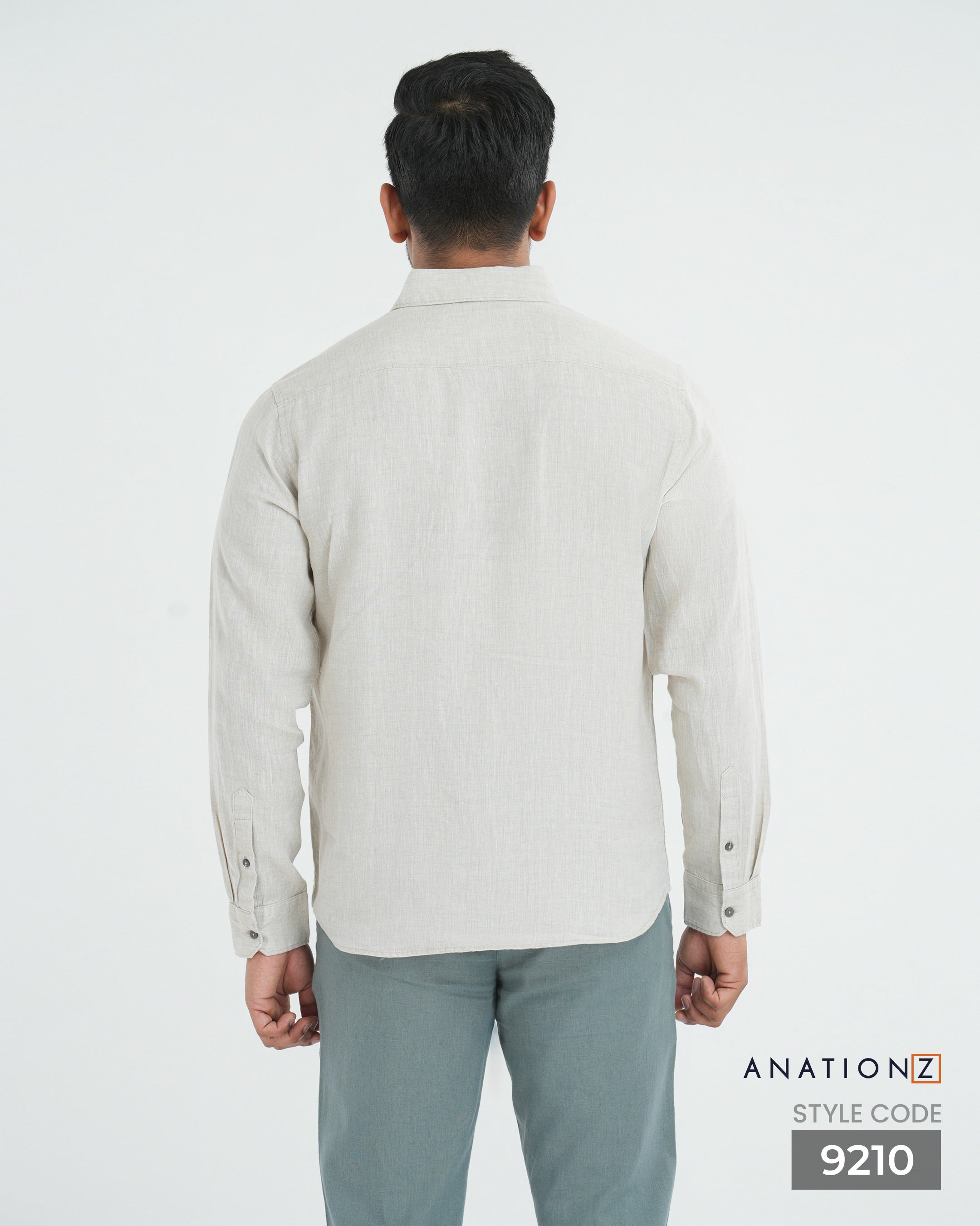Premium Hemp Long Sleeve Shirt - Natural