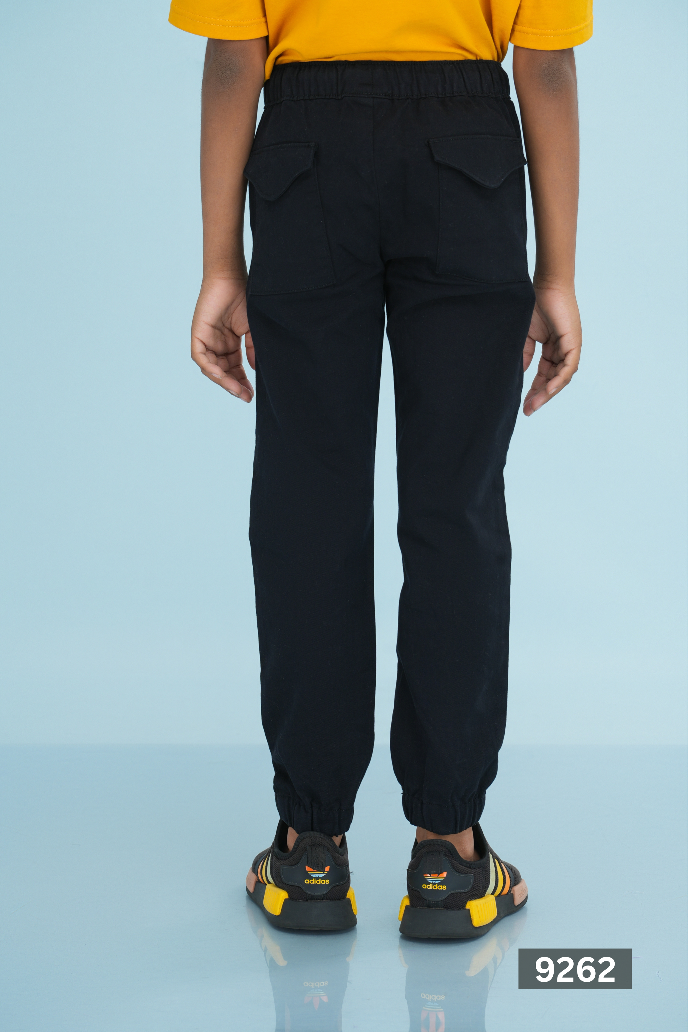 Kids' Twill Essential Jogger Pant – Black | AnationZ Junior