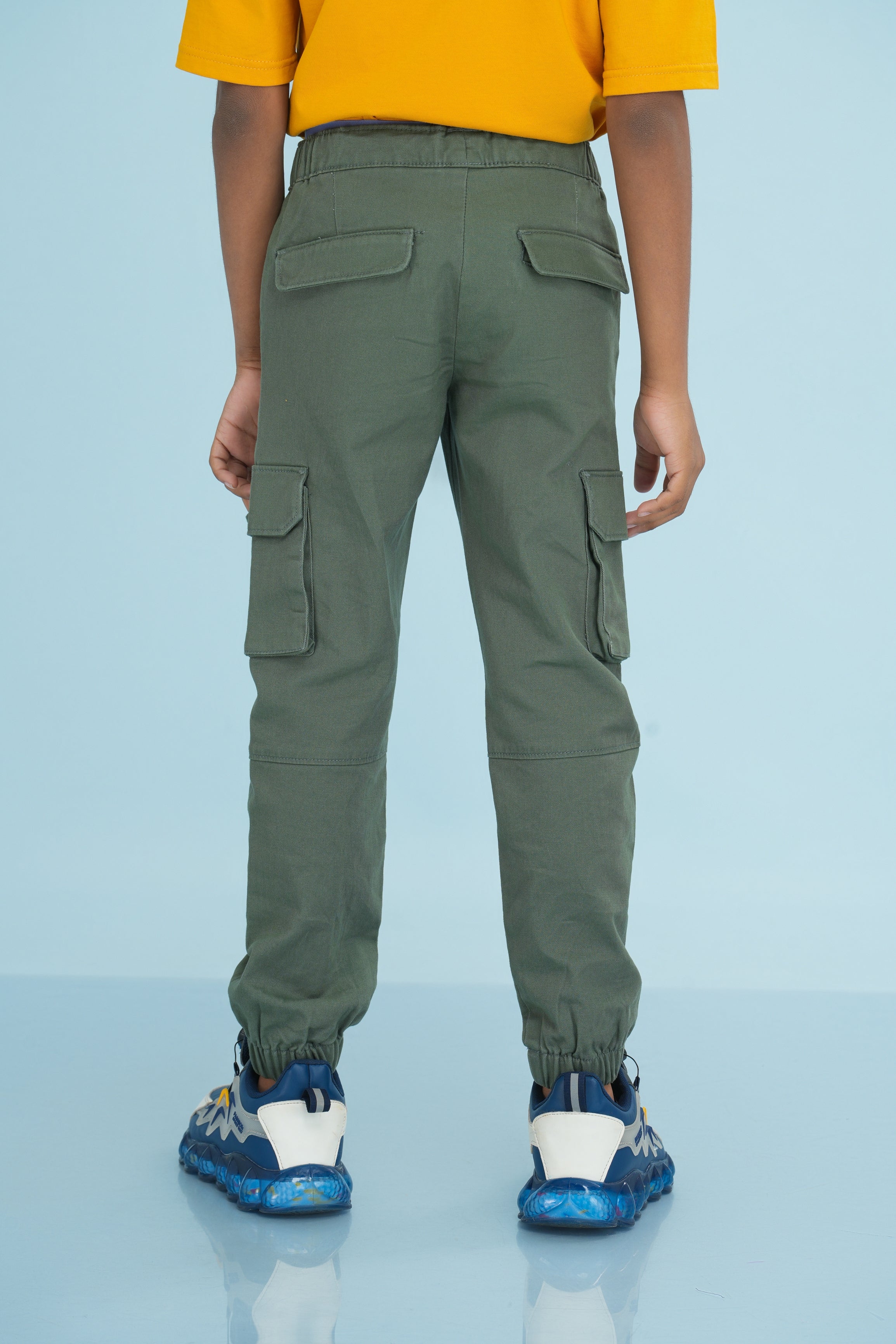 Kids' Twill Essential Cargo Pant – Olive | AnationZ Junior