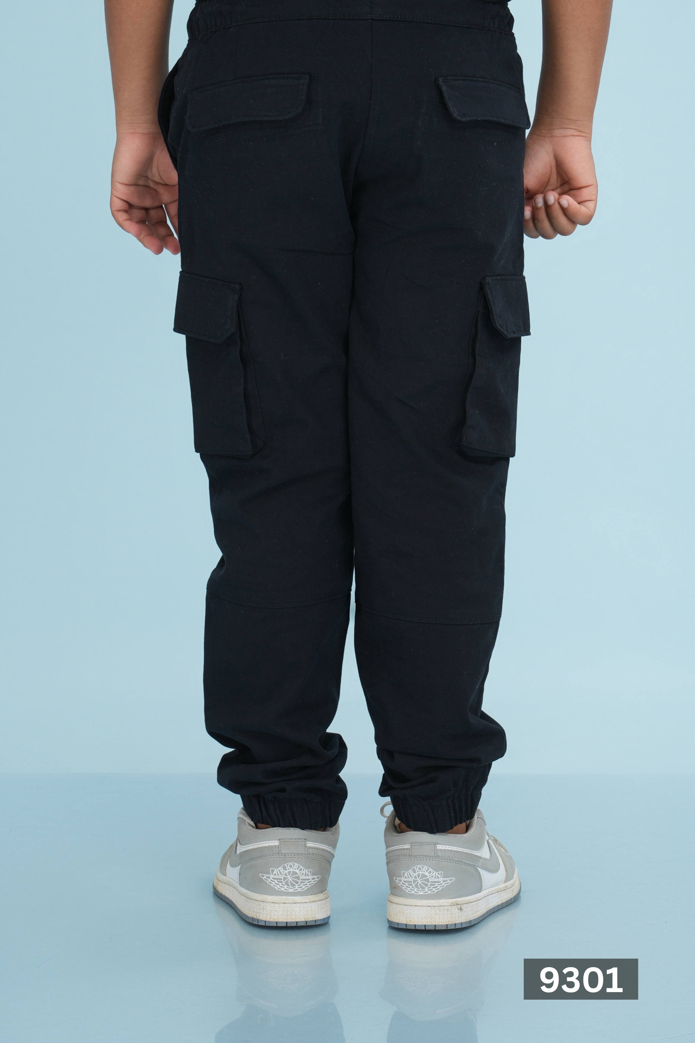 JUNIOR CARGO TWILL ESSENTIAL PANT - BLACK