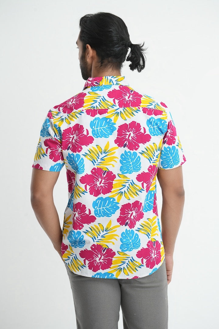 Floral Cotton Printed Shirt