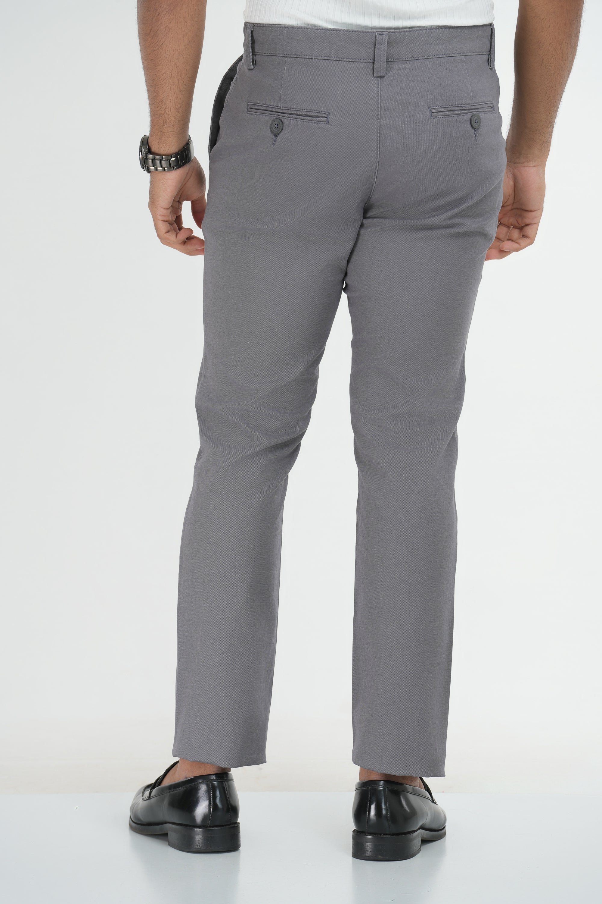 Essential Chinos - Slim Fit - Grey