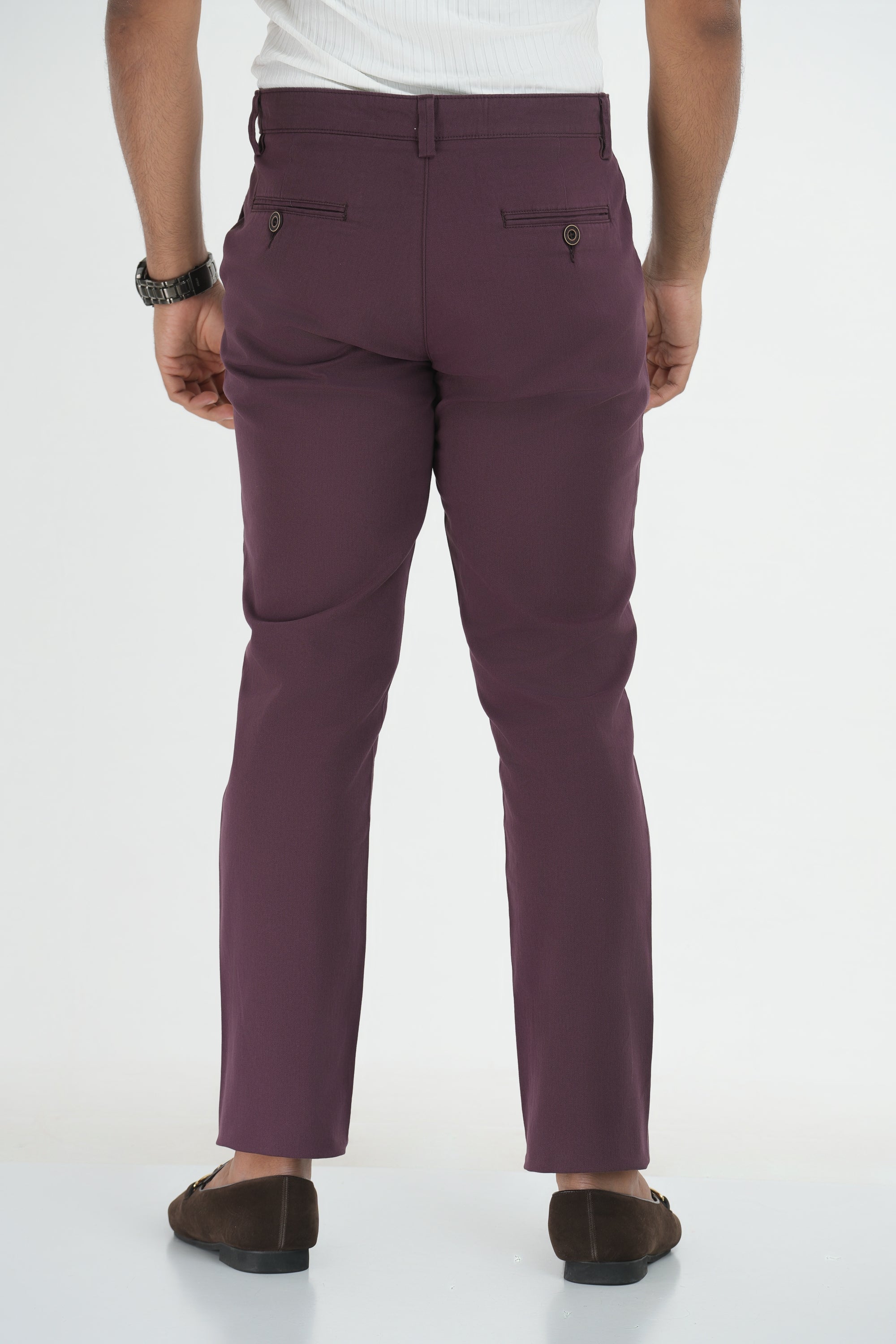 Essential Chinos - Slim Fit - Maroon