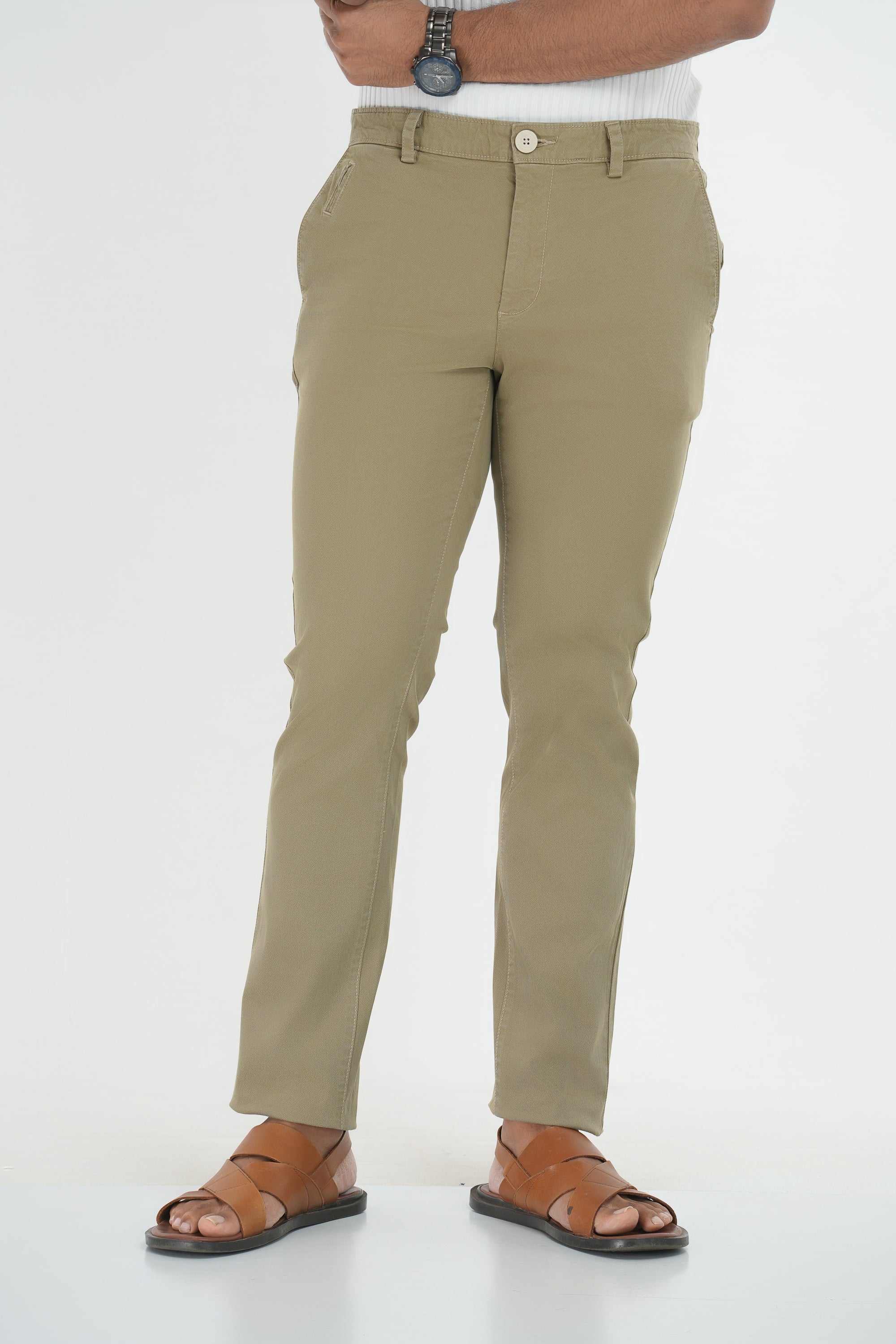 Horizon Over-dyed Chinos - Beige