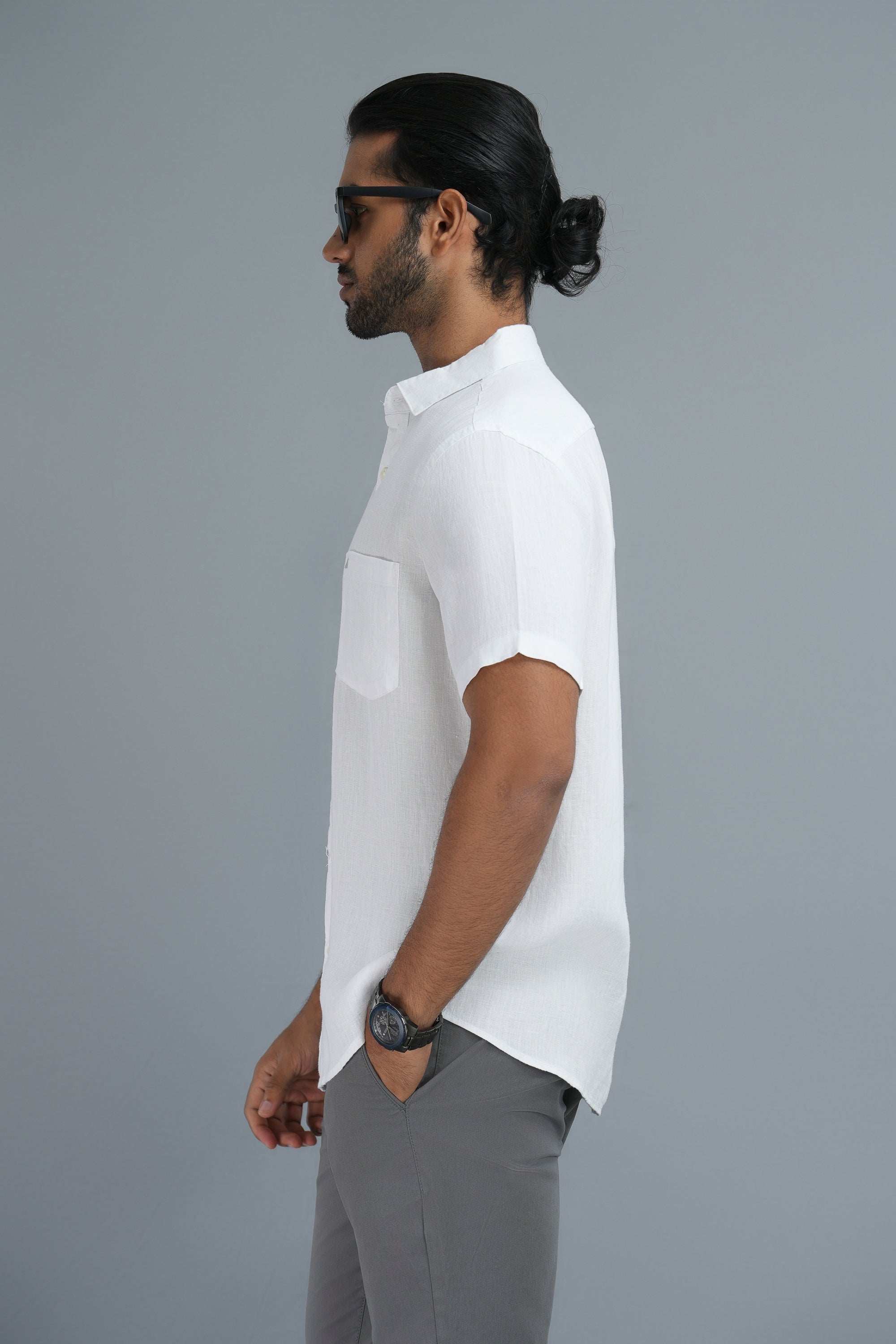 100% Hemp Shirt - White