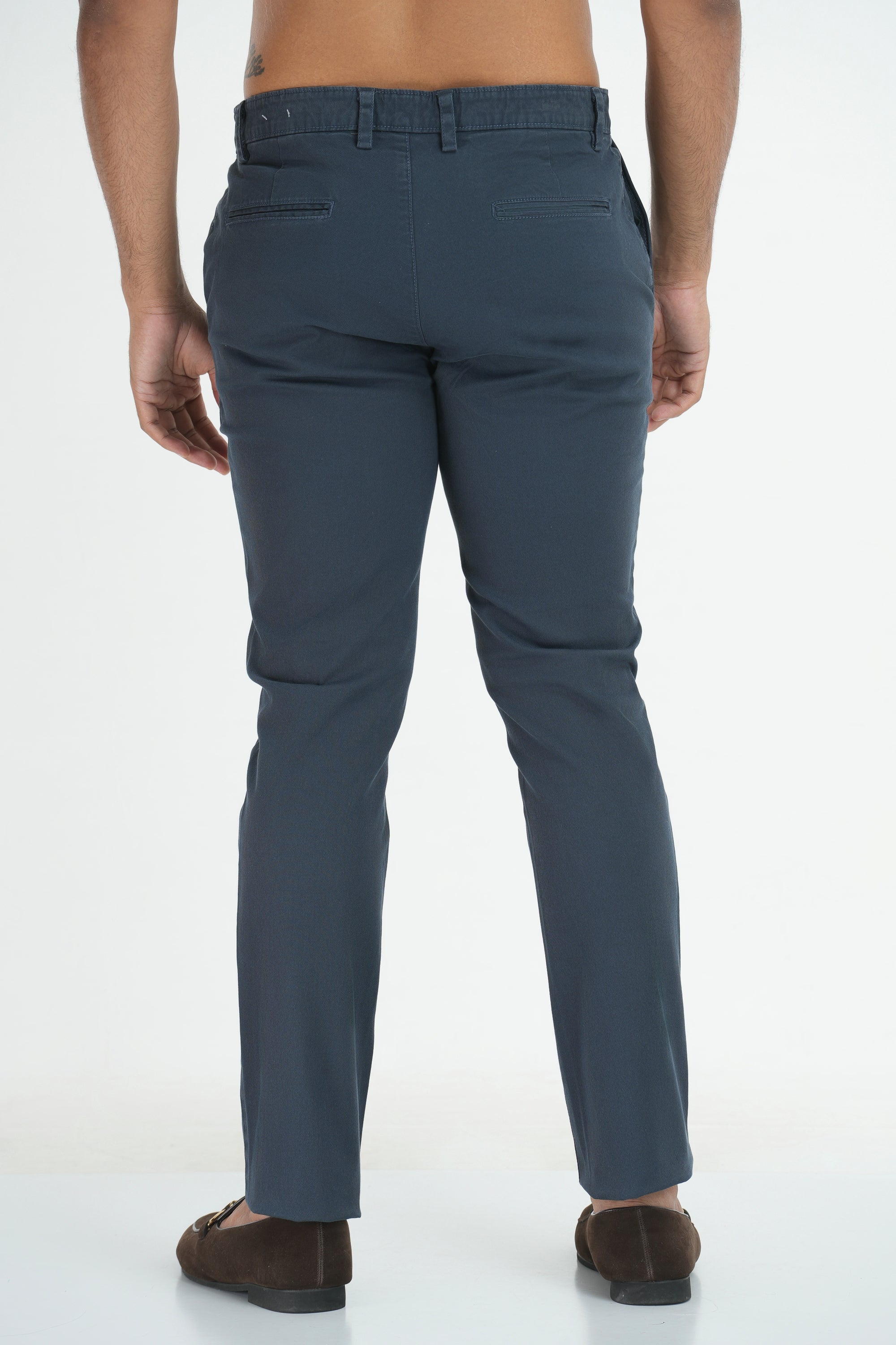 Horizon Over-dyed Chinos - Navy