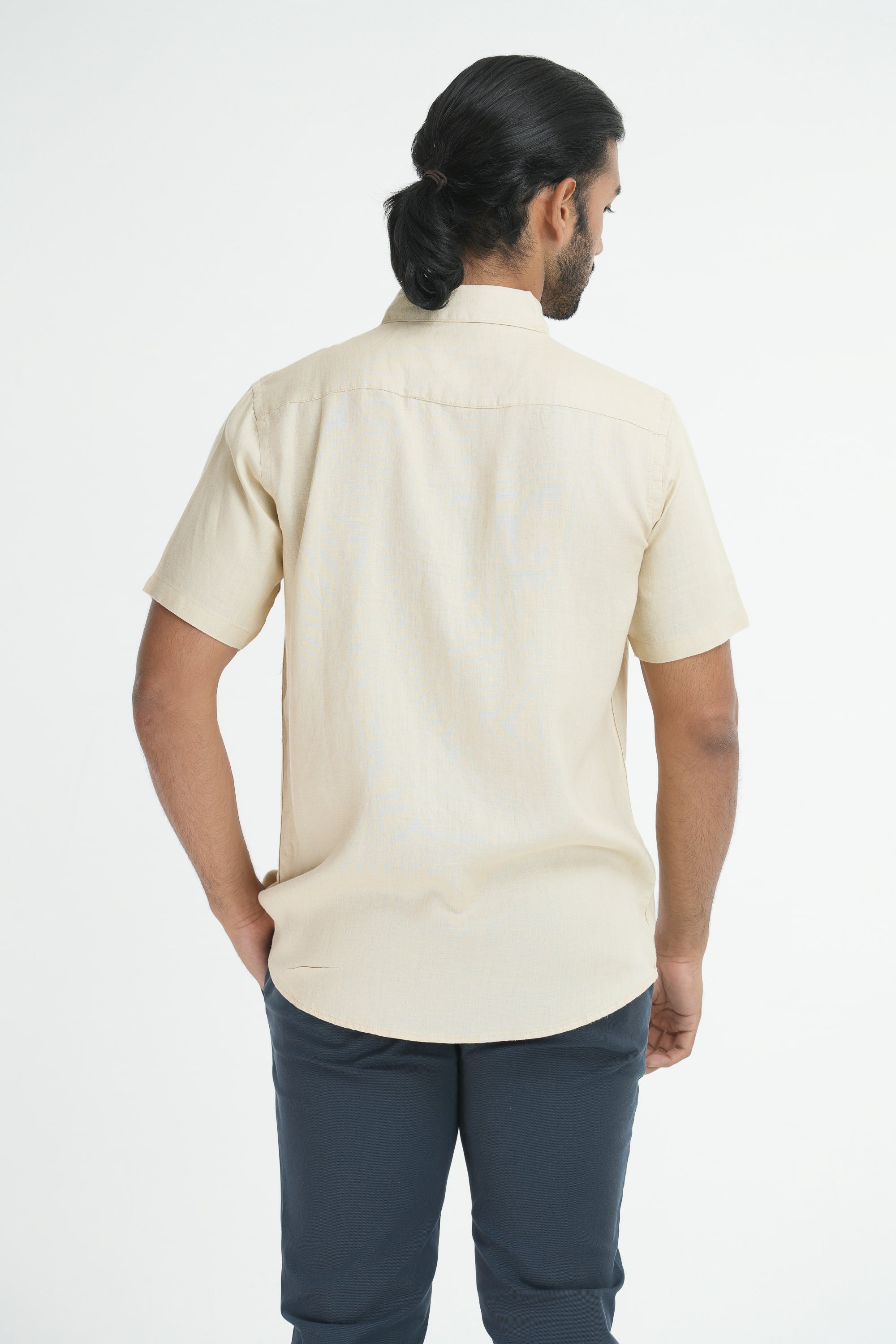 100% Hemp Shirt - Beige