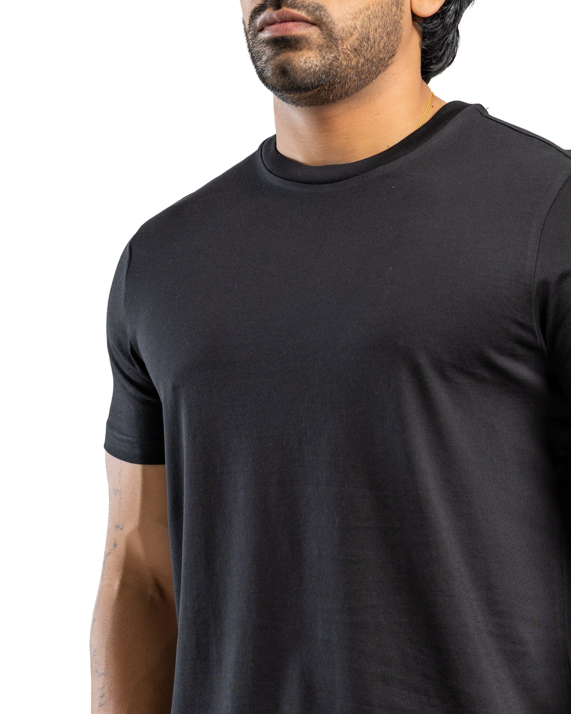 AnationZ Supima Cotton Tee - Midnight Onyx Sri Lanka