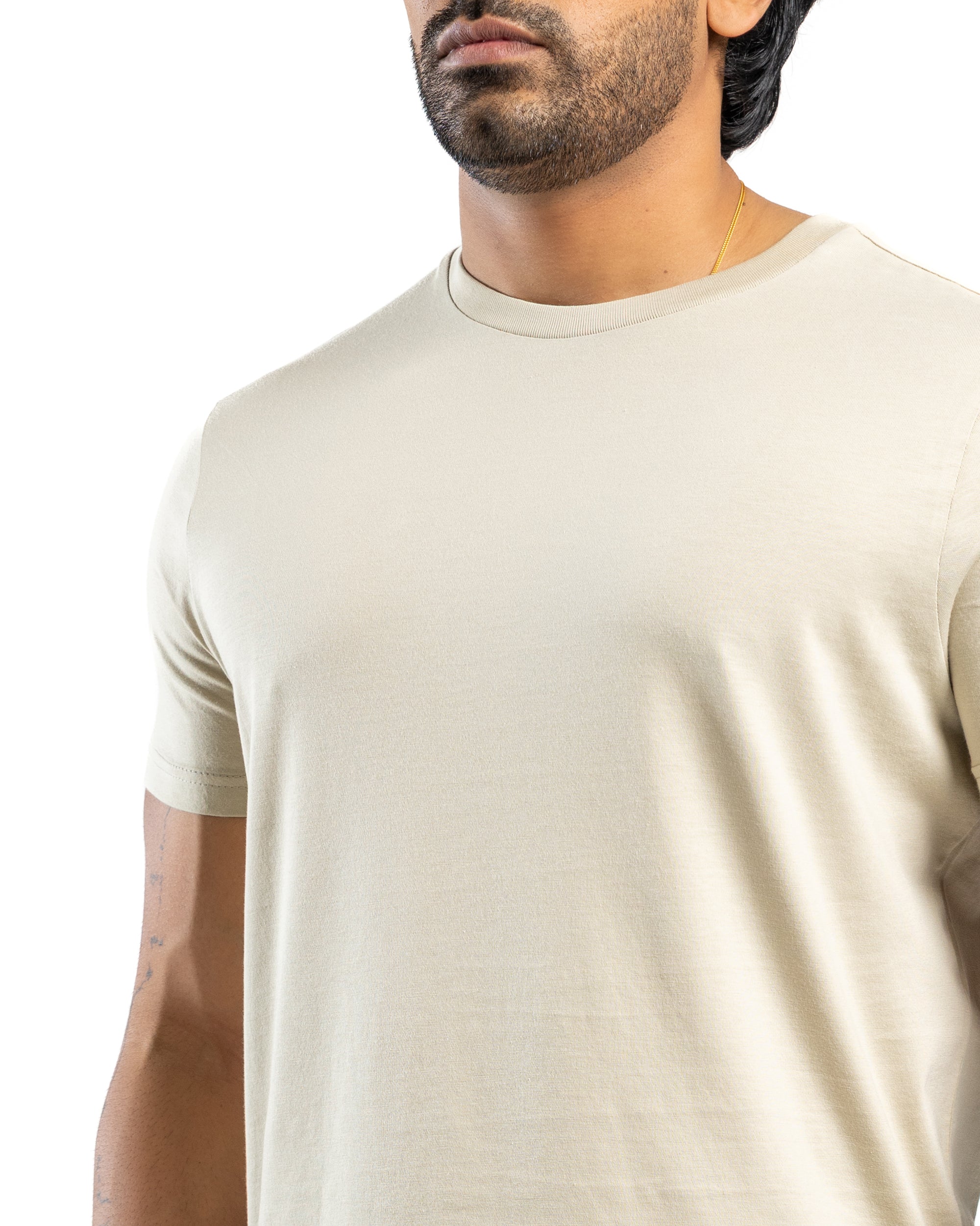 AnationZ Supima Cotton Tee - Aged Ivory Sri Lanka
