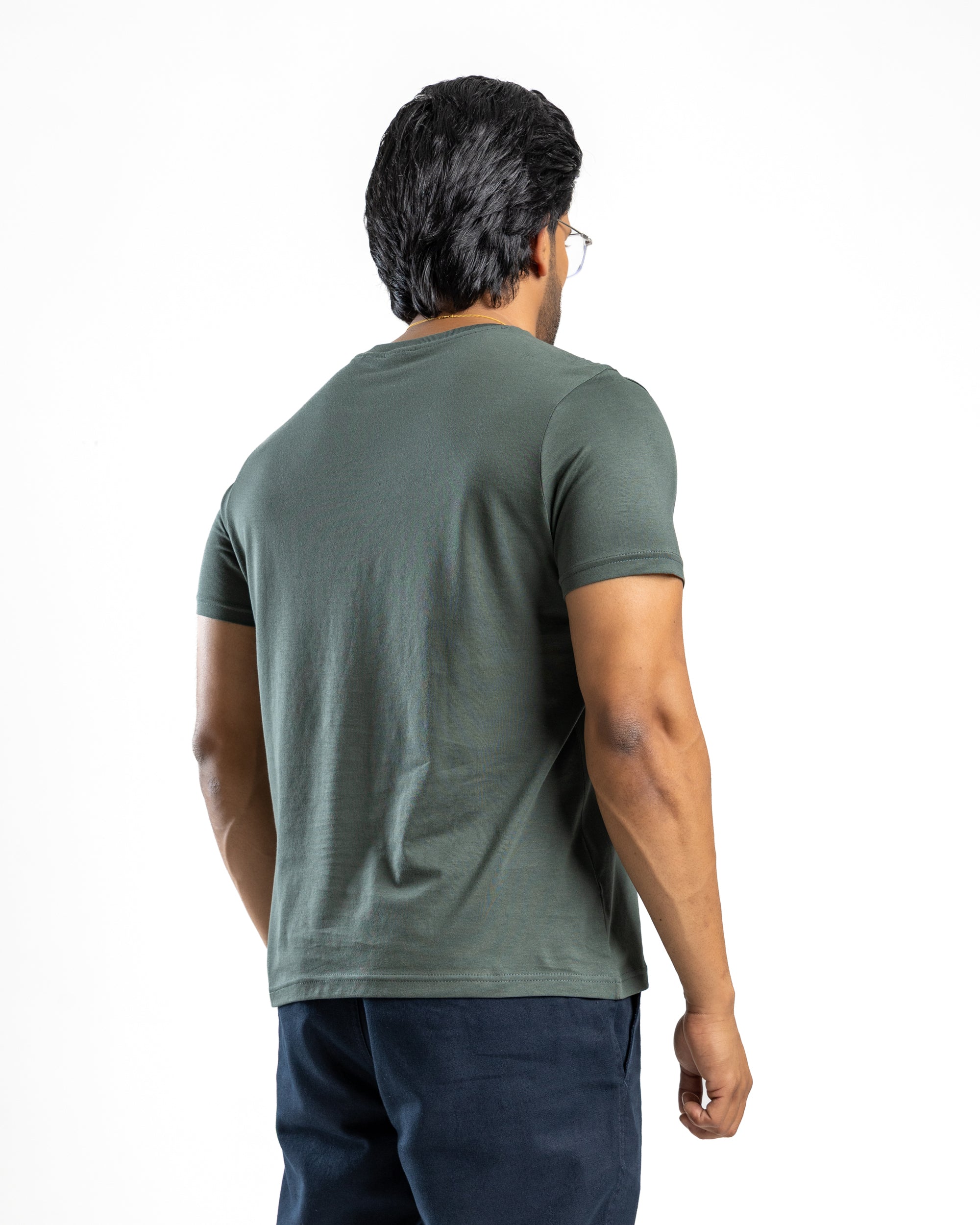 AnationZ Supima Cotton Tee - Moss Reserve Sri Lanka