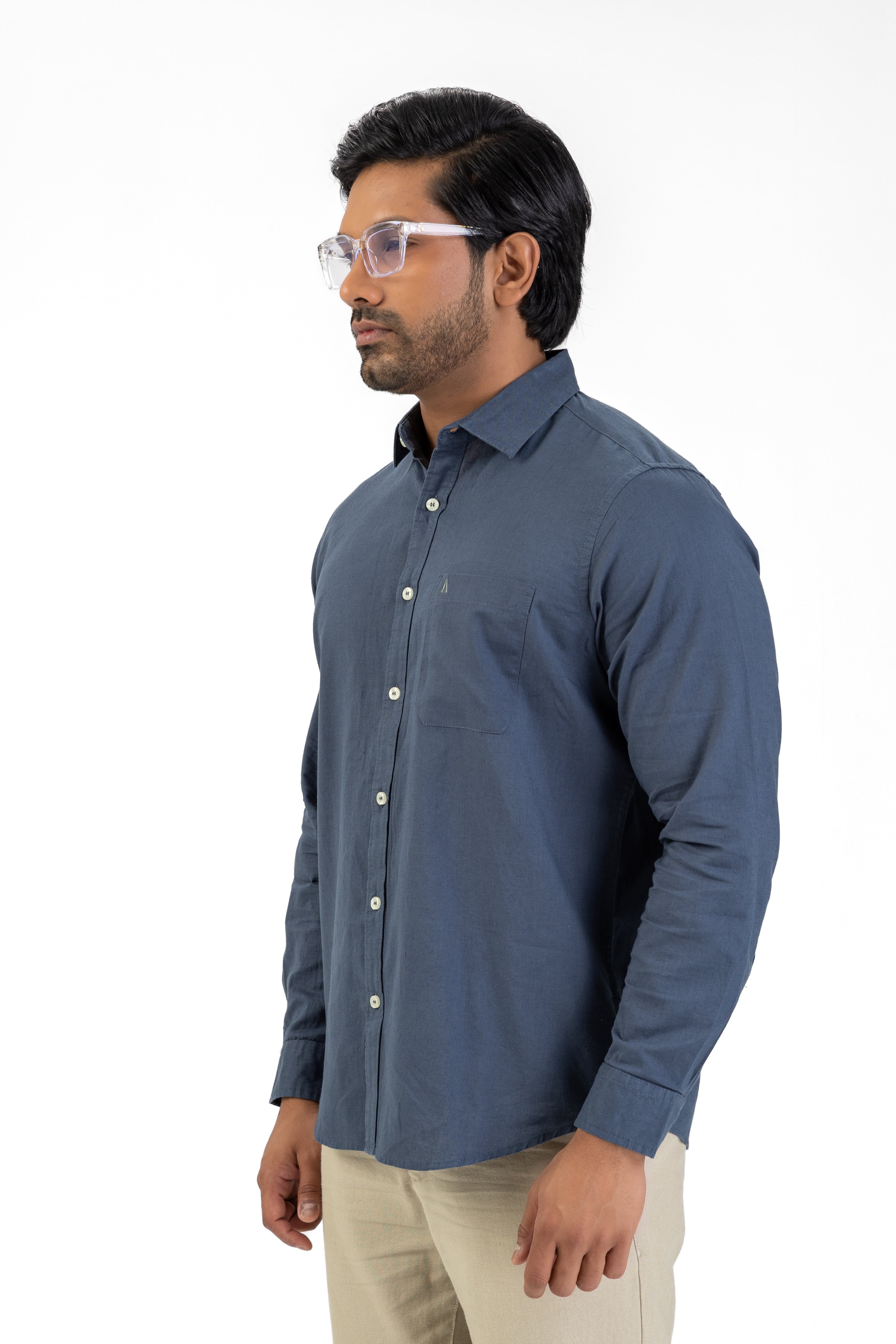 AnationZ Heritage Linen Long Sleeve Shirt - Sri Lanka