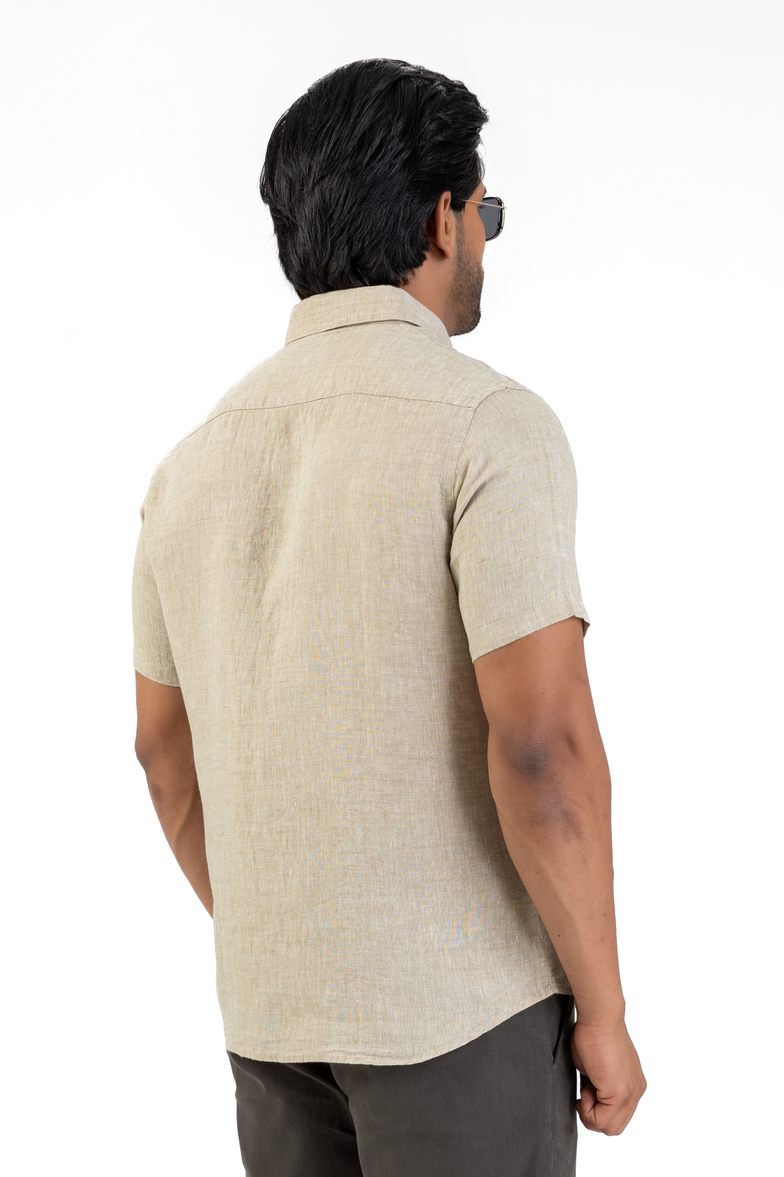AnationZ Luxe Linen Short Sleeve Shirt - Sri Lanka