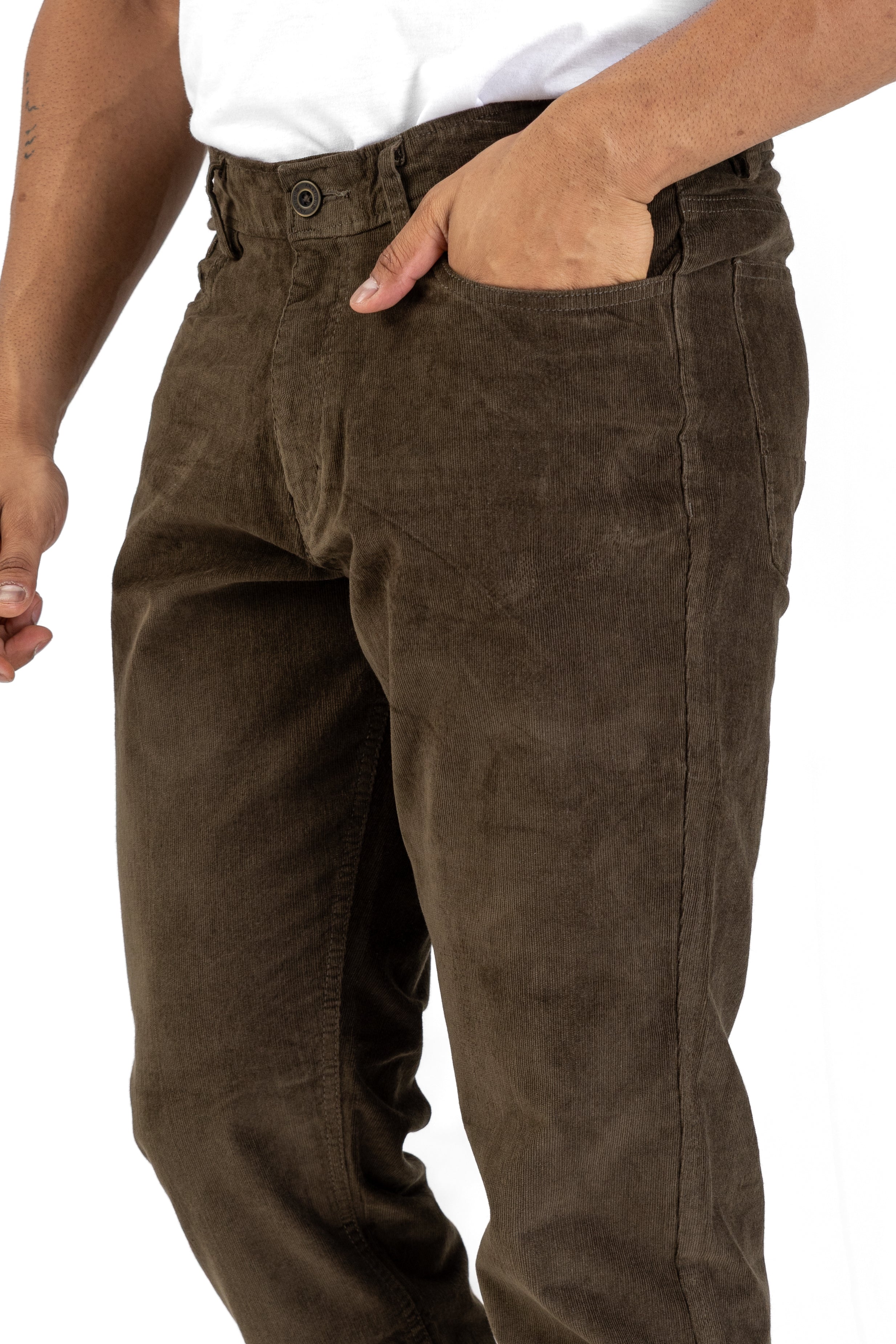 Essential Corduroy Pant – Olive