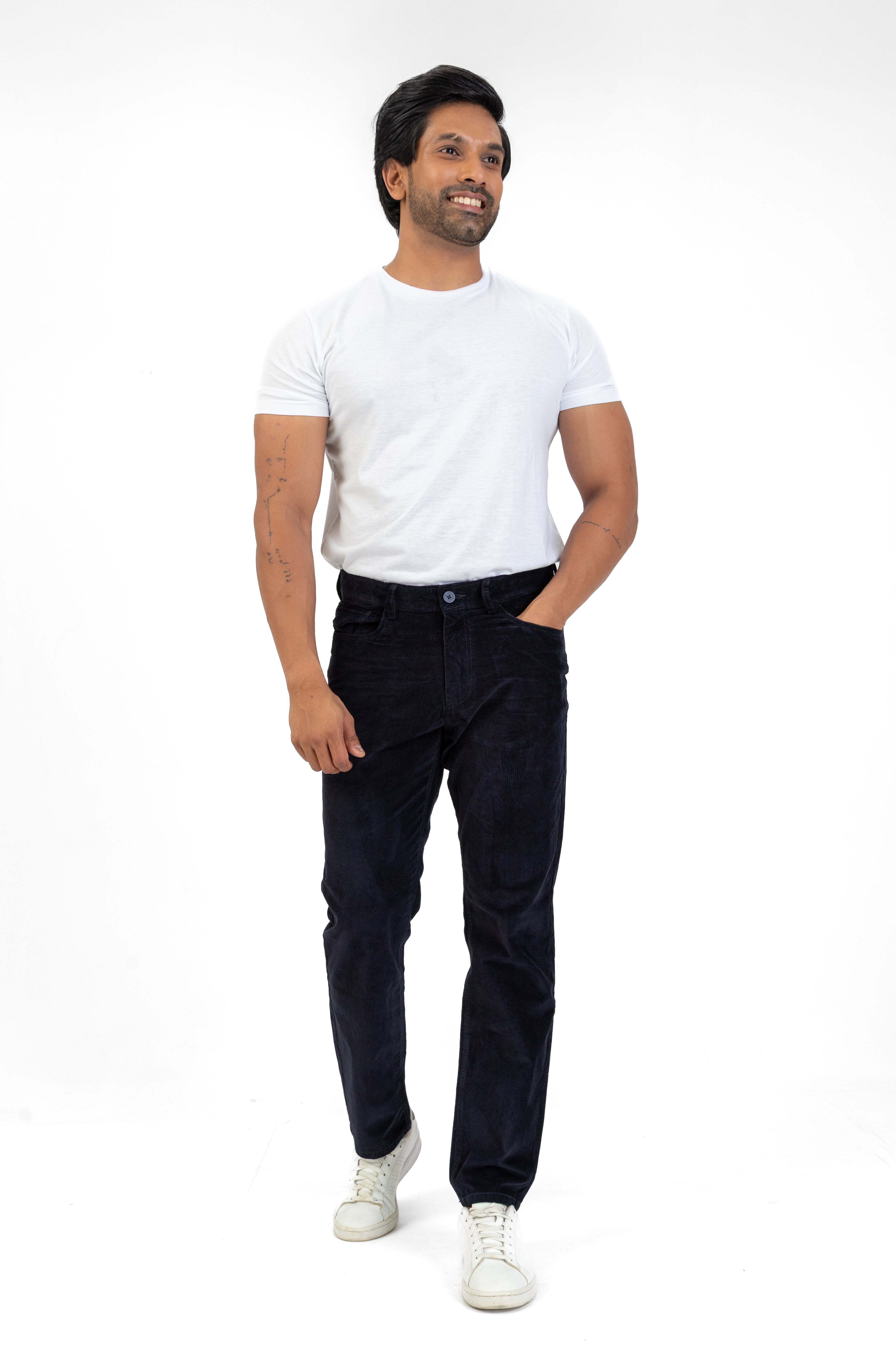 Essential Corduroy Pant – Navy