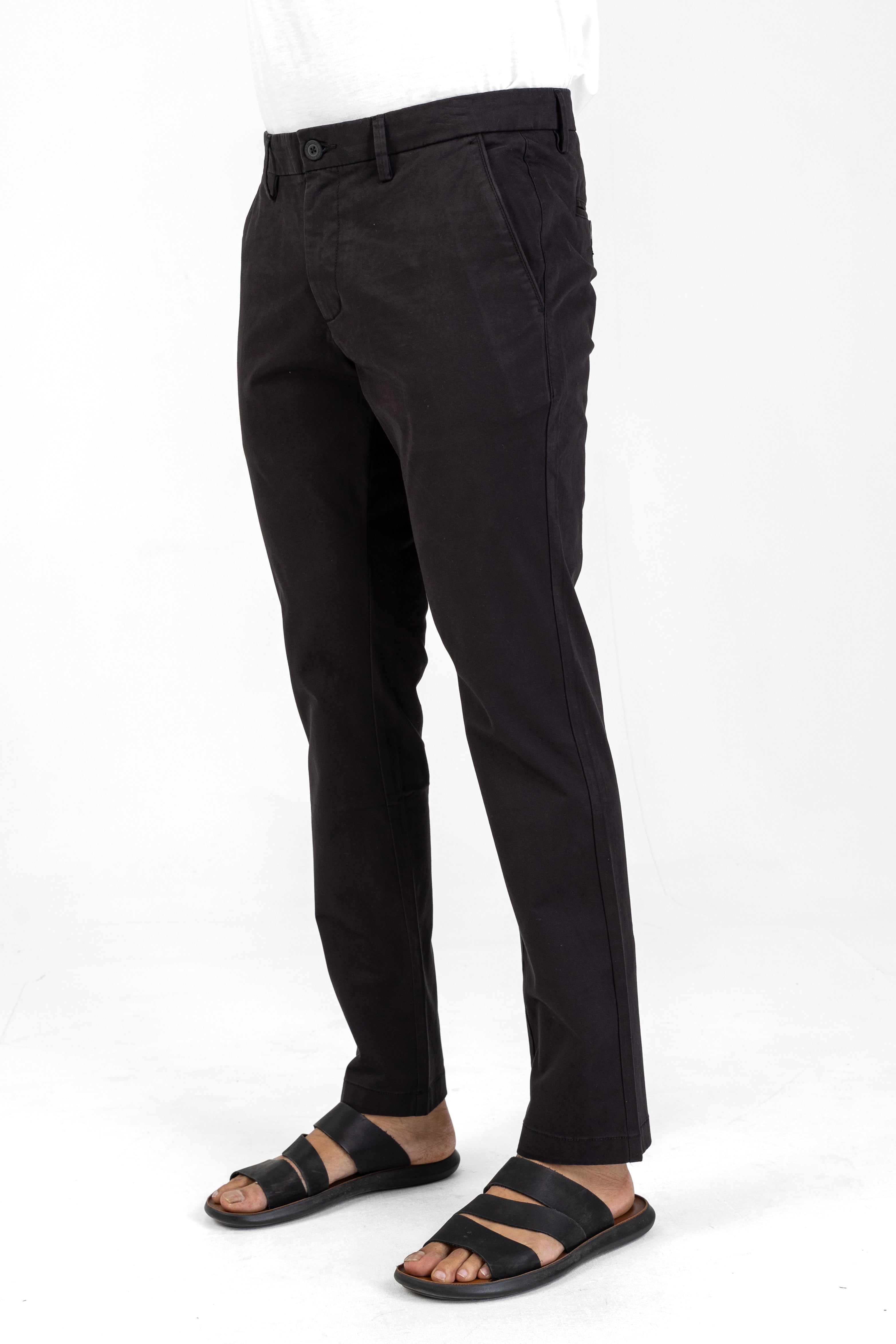 Signature Twill Pant – Black