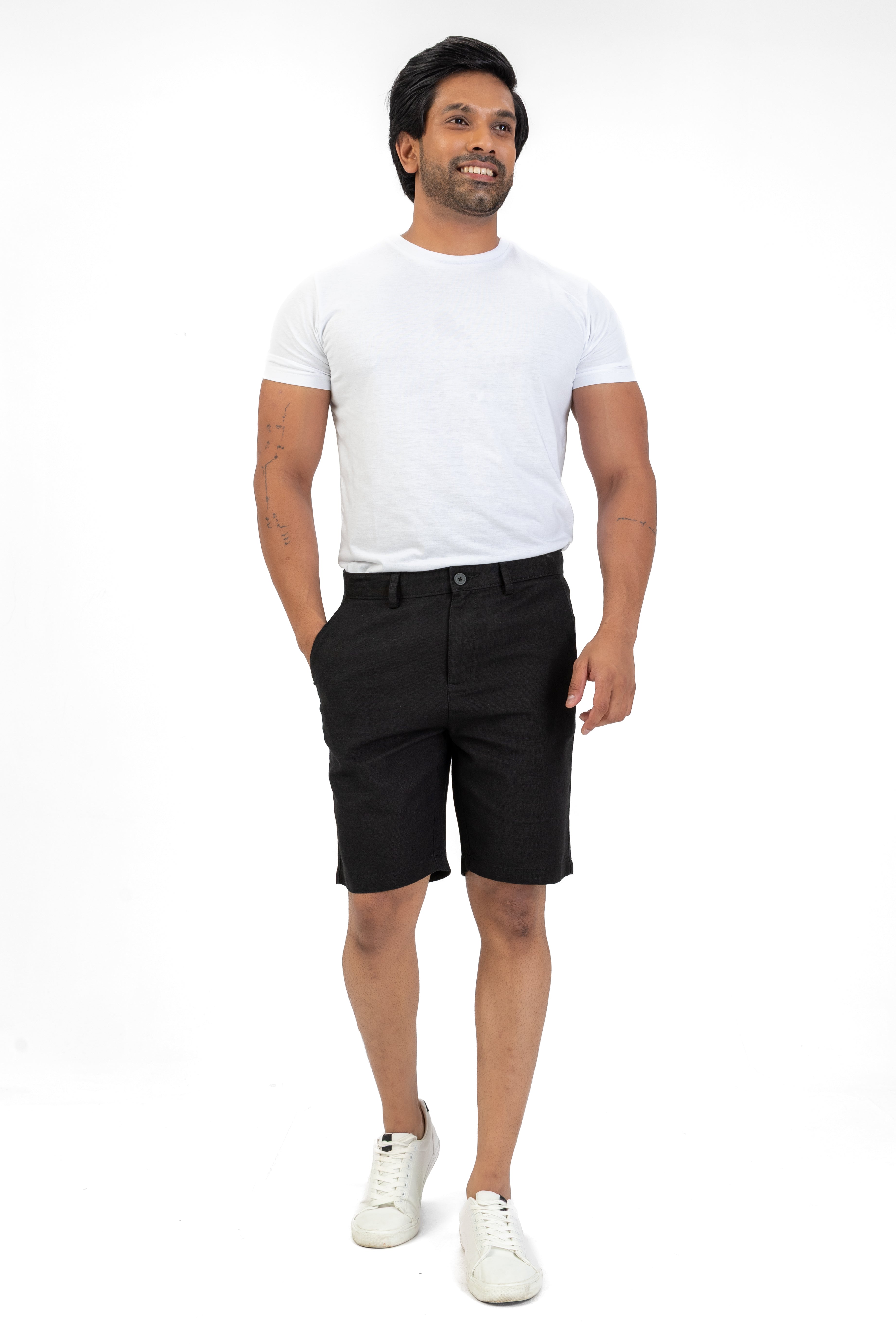 Signature Cotton Short – Black