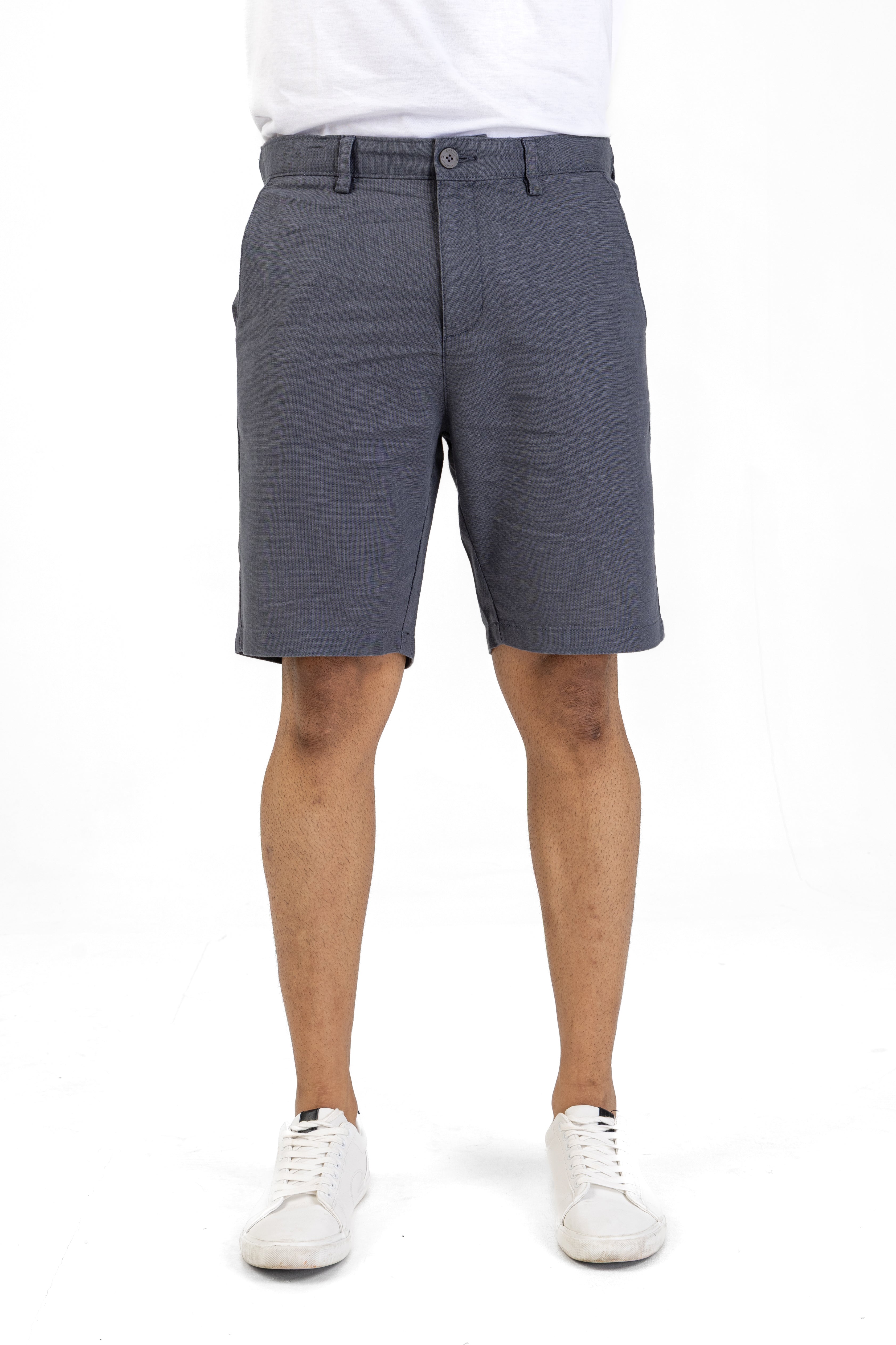 Signature Cotton Short – Dark Grey