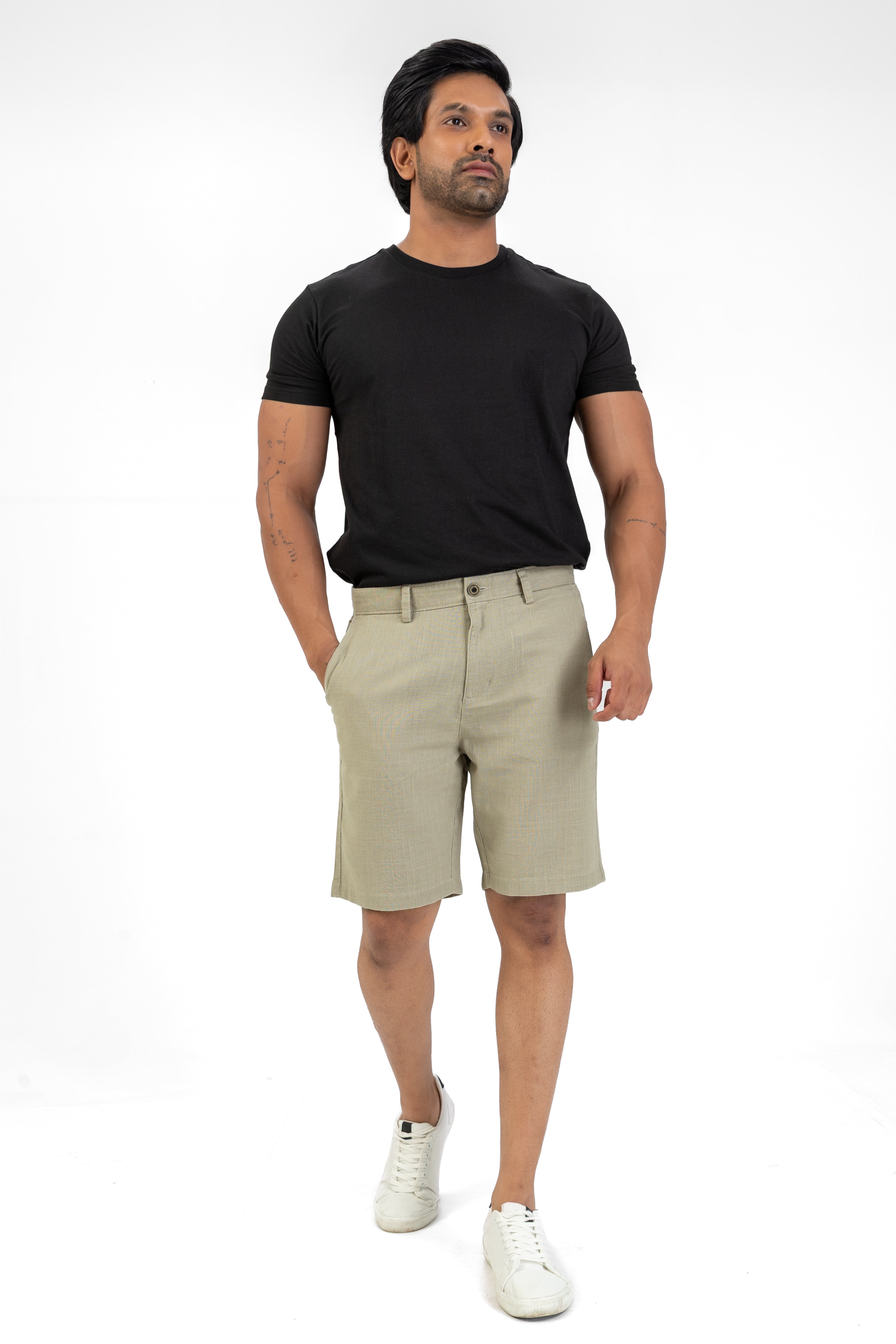 Signature Cotton Short – Light Green