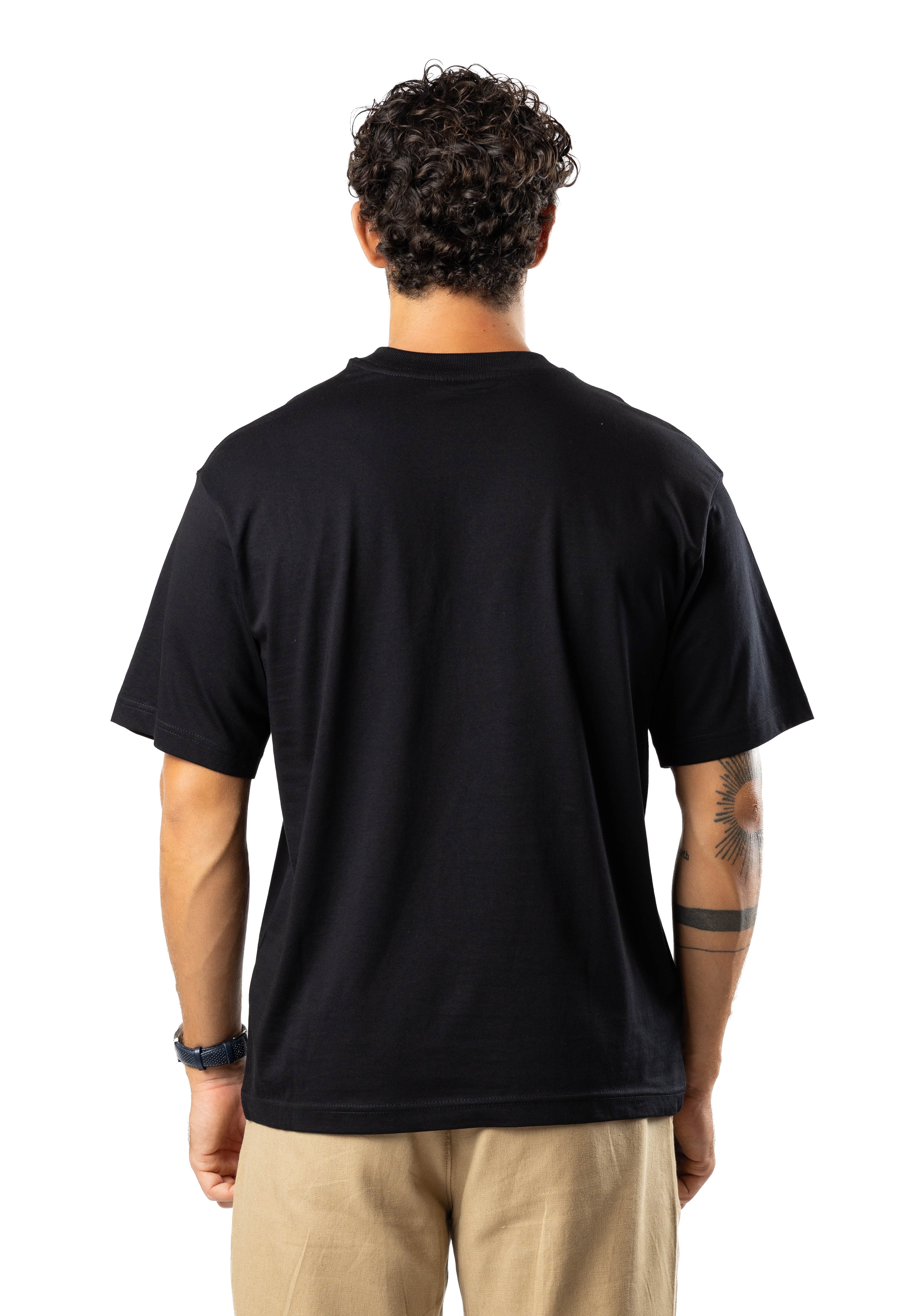 AnationZ Ice Touch Oversized Tee - Midnight Onyx Sri Lanka
