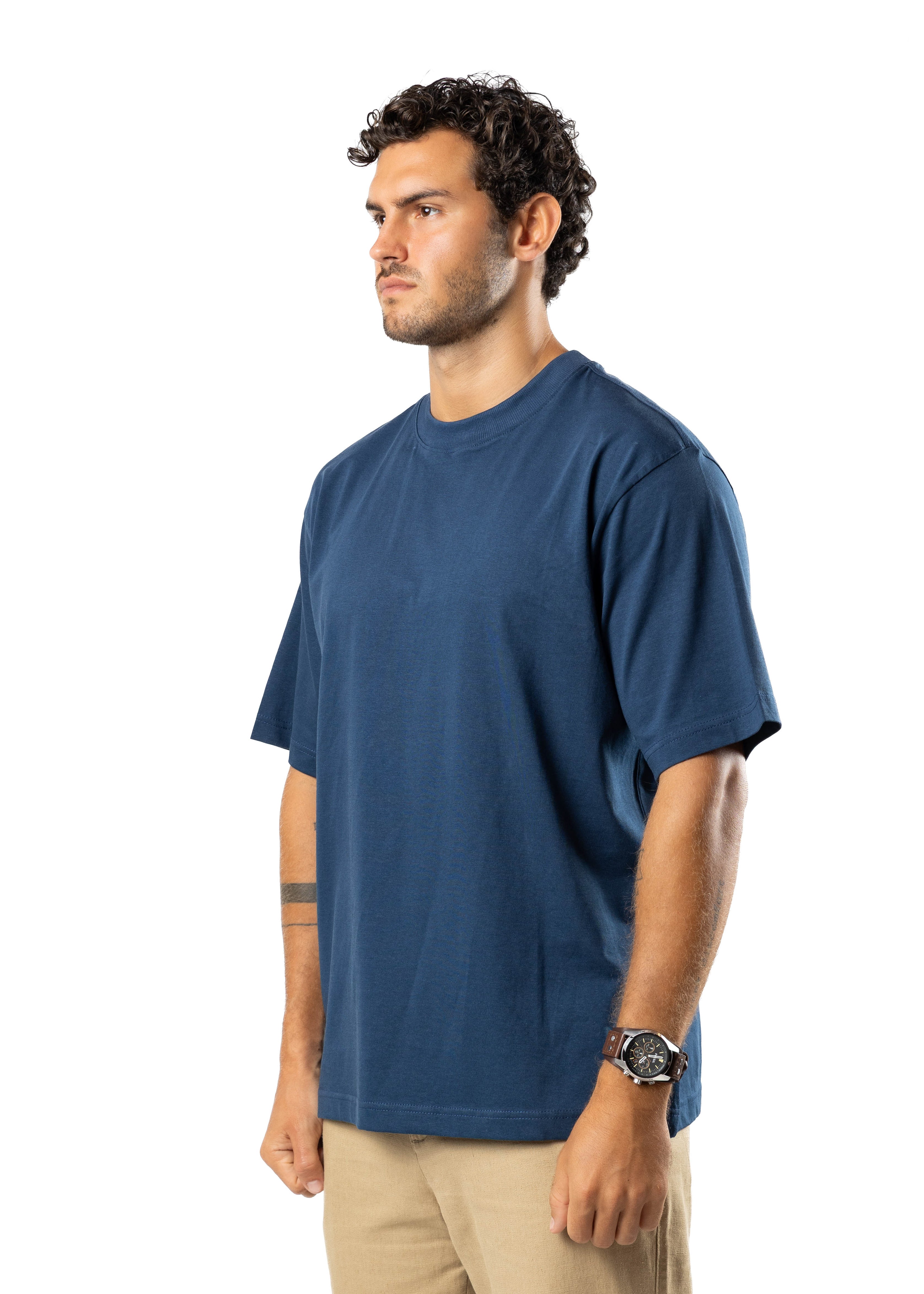 Men’s Ice Touch™ Oversized T-Shirt Deep Blue | AnationZ