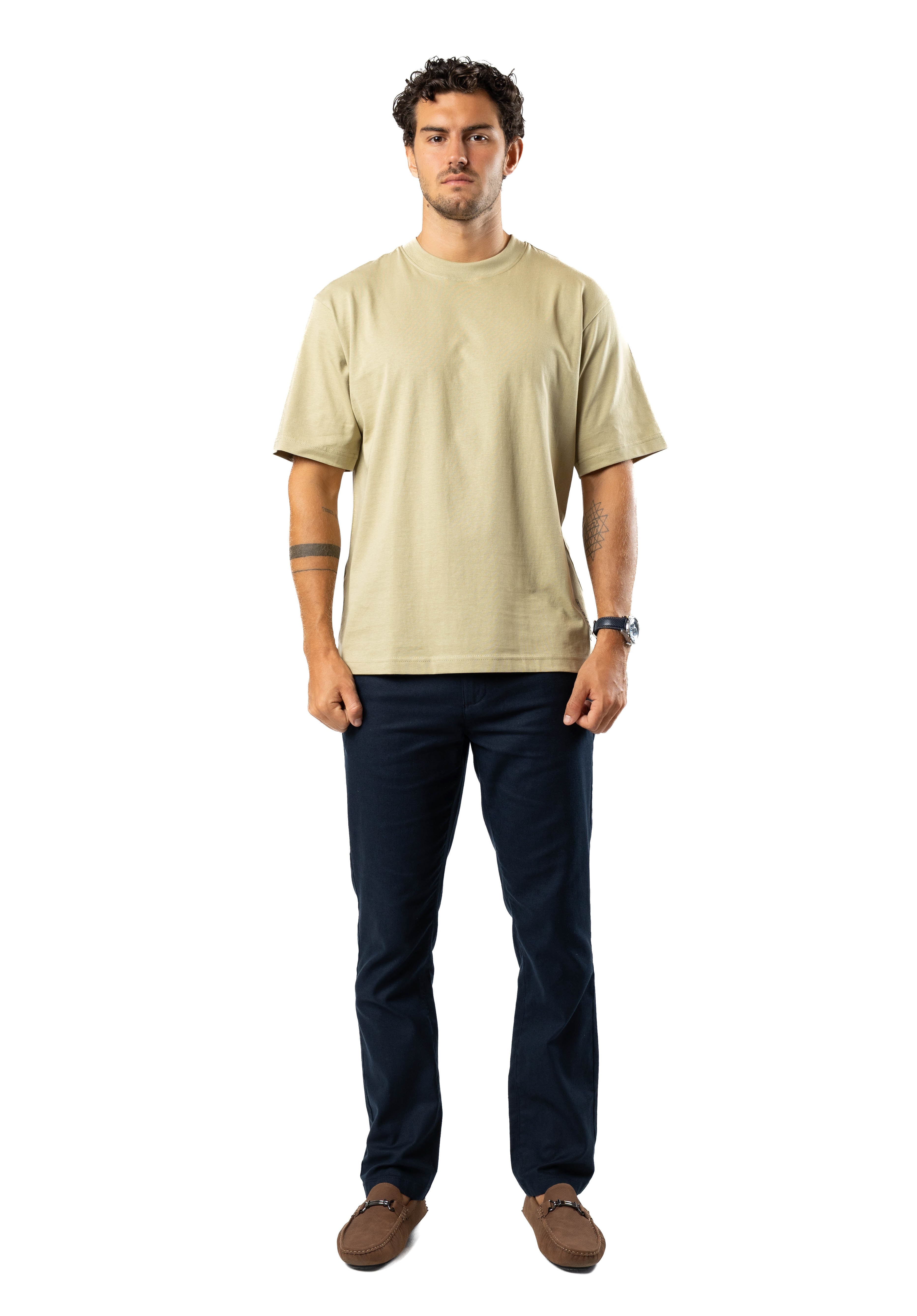 Men’s Ice Touch™ Oversized T-Shirt Pistachio | AnationZ